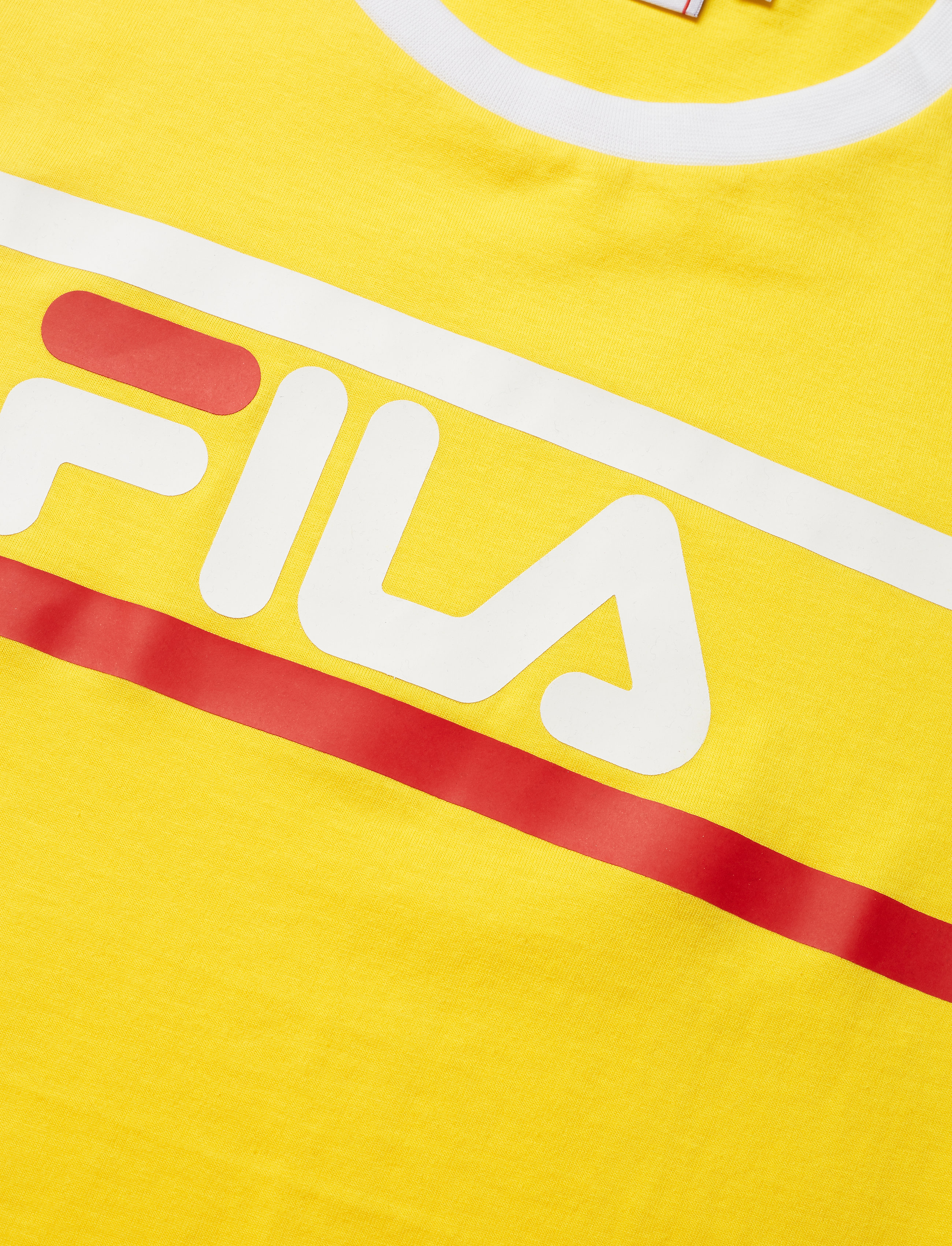 FILA - ASHLEY CHROPPED TEE - empire yellow - 2