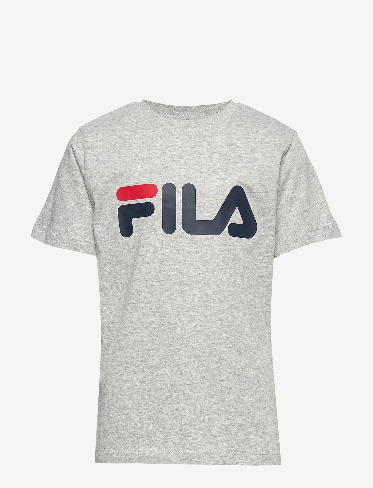 FILA - KIDS CLASSIC logo tee - light grey melange bros - 0