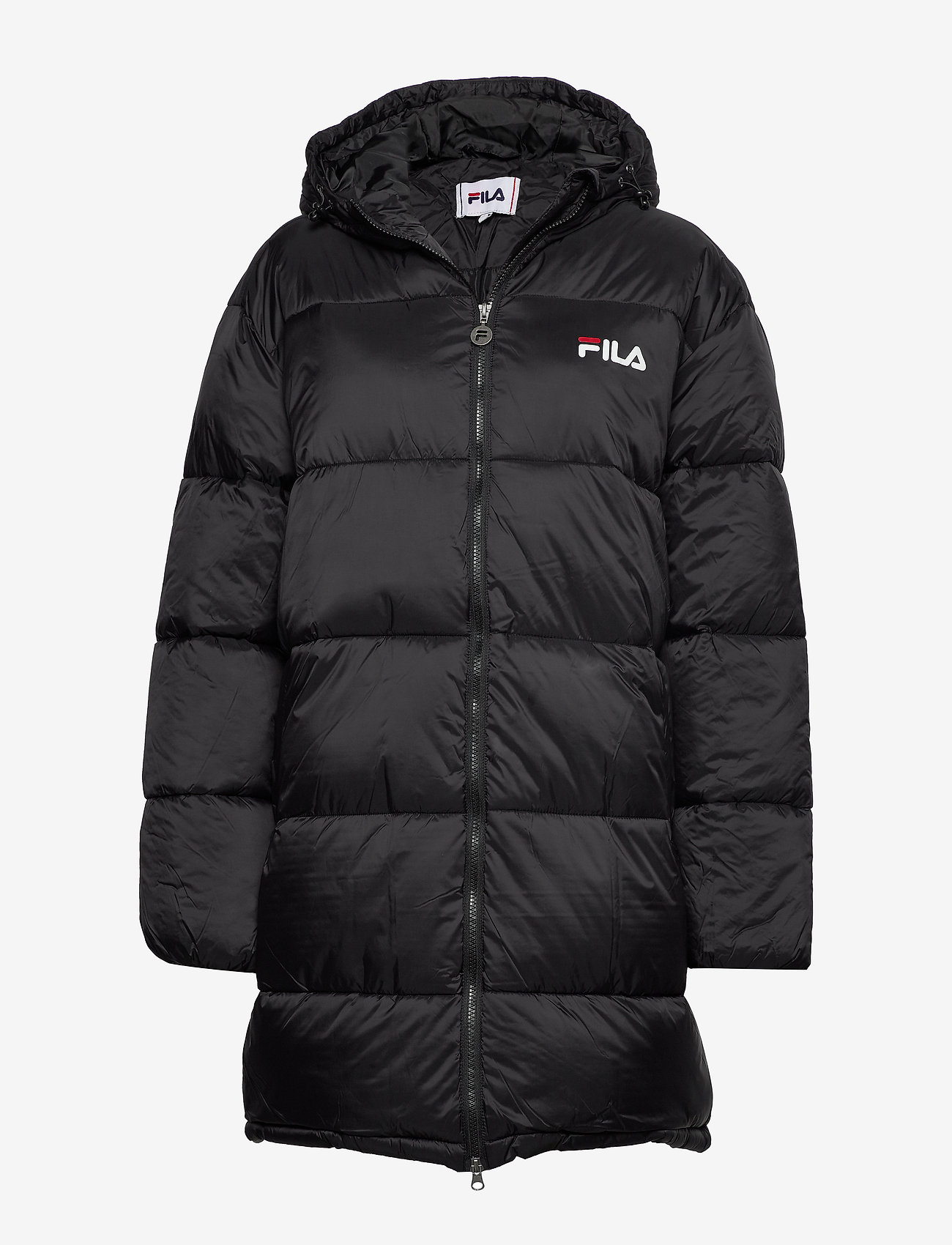 FILA - WOMEN BRONWEN puff hood jacket - 002 - black - 0