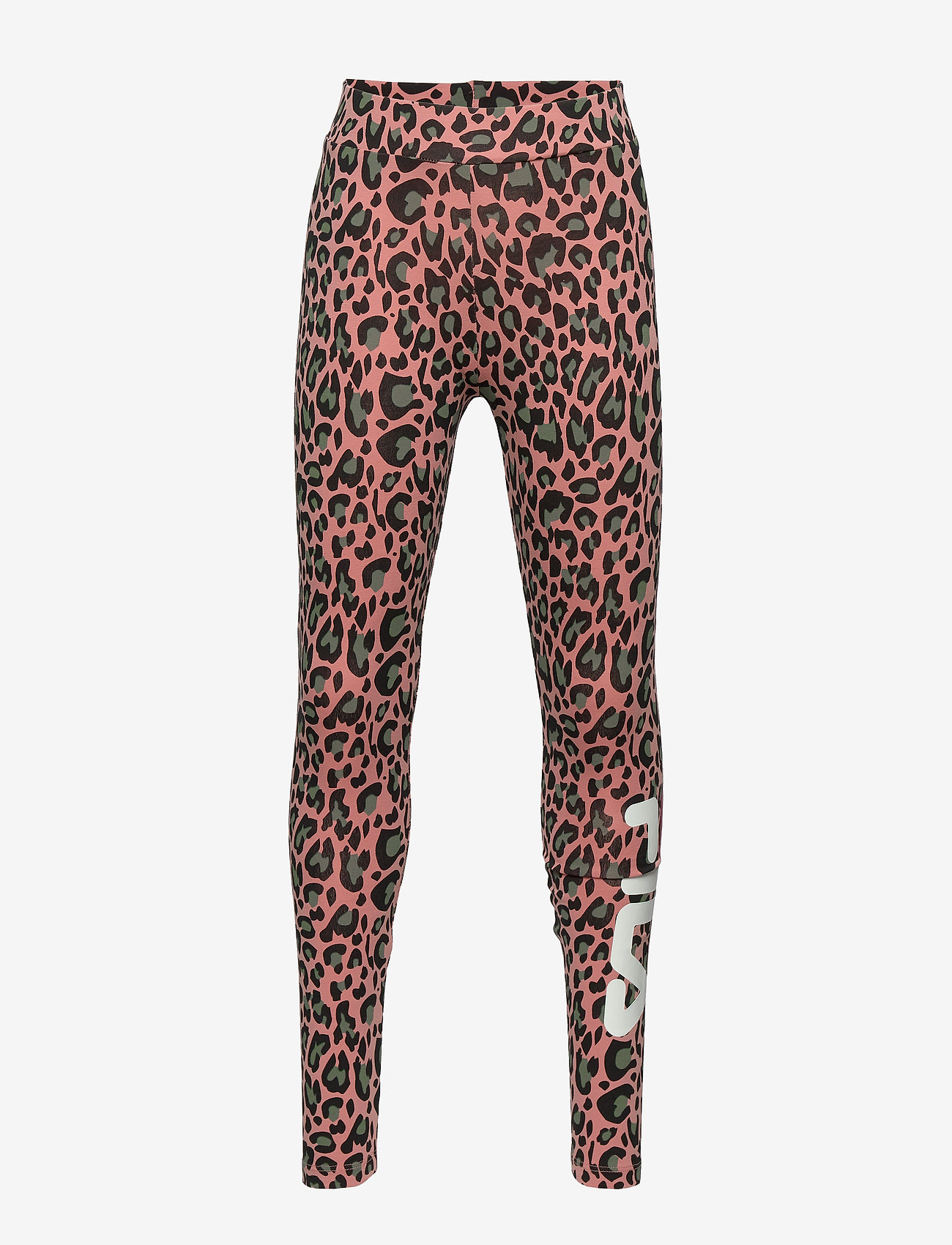 FILA - KIDS FLEX AOP leggings - leo lobster bisque allover - 0