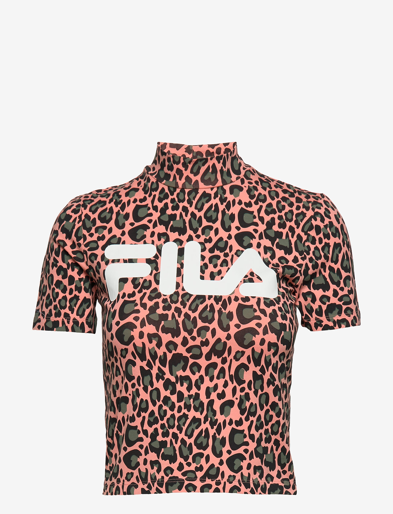 FILA - WOMEN EVERY AOP turtle tee - leo lobster bisque allover - 0