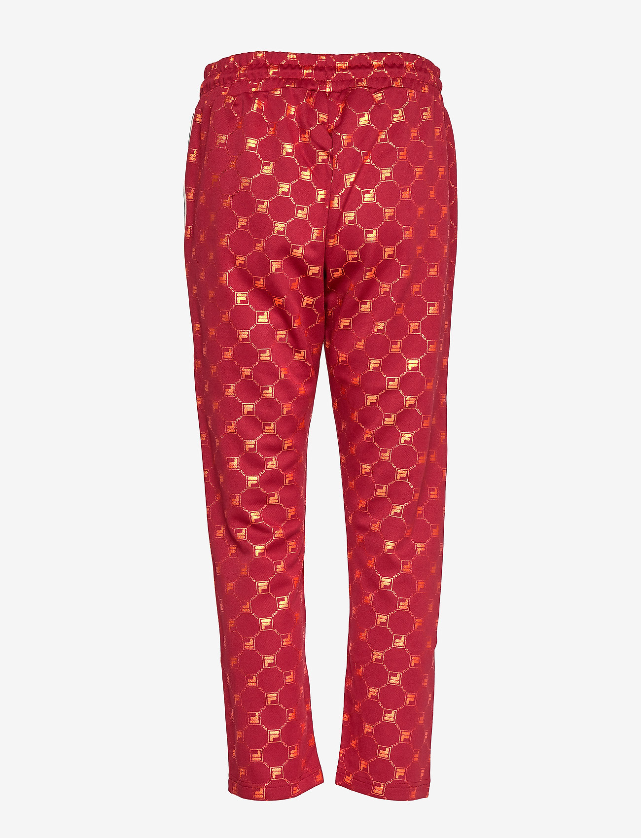FILA - WOMEN GVANTSA AOP cropped pants - a259 - rhubarb-mandarin orange allover - 1