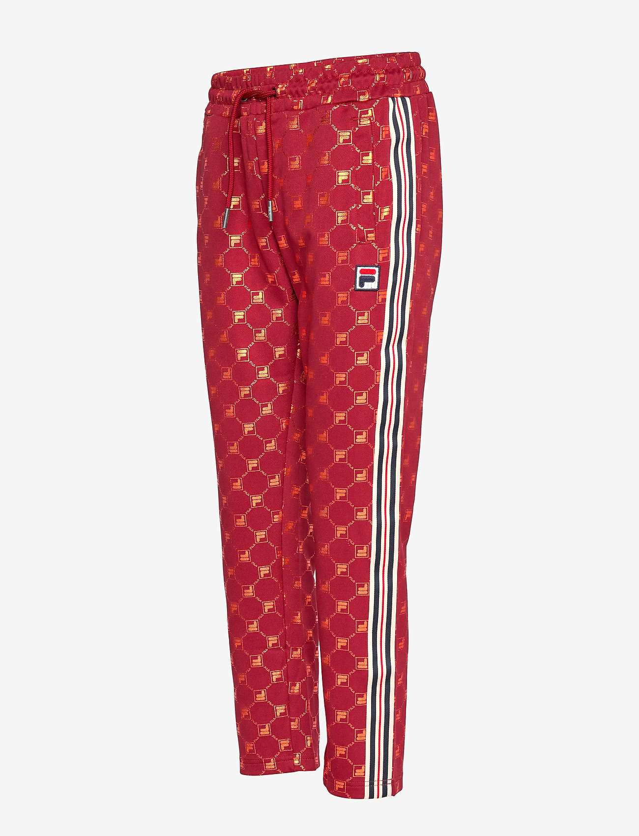 FILA - WOMEN GVANTSA AOP cropped pants - a259 - rhubarb-mandarin orange allover - 2