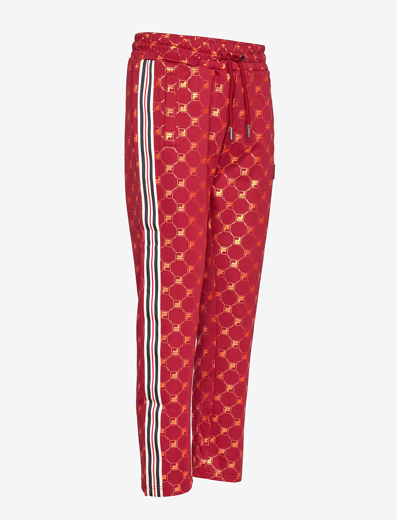 FILA - WOMEN GVANTSA AOP cropped pants - a259 - rhubarb-mandarin orange allover - 3