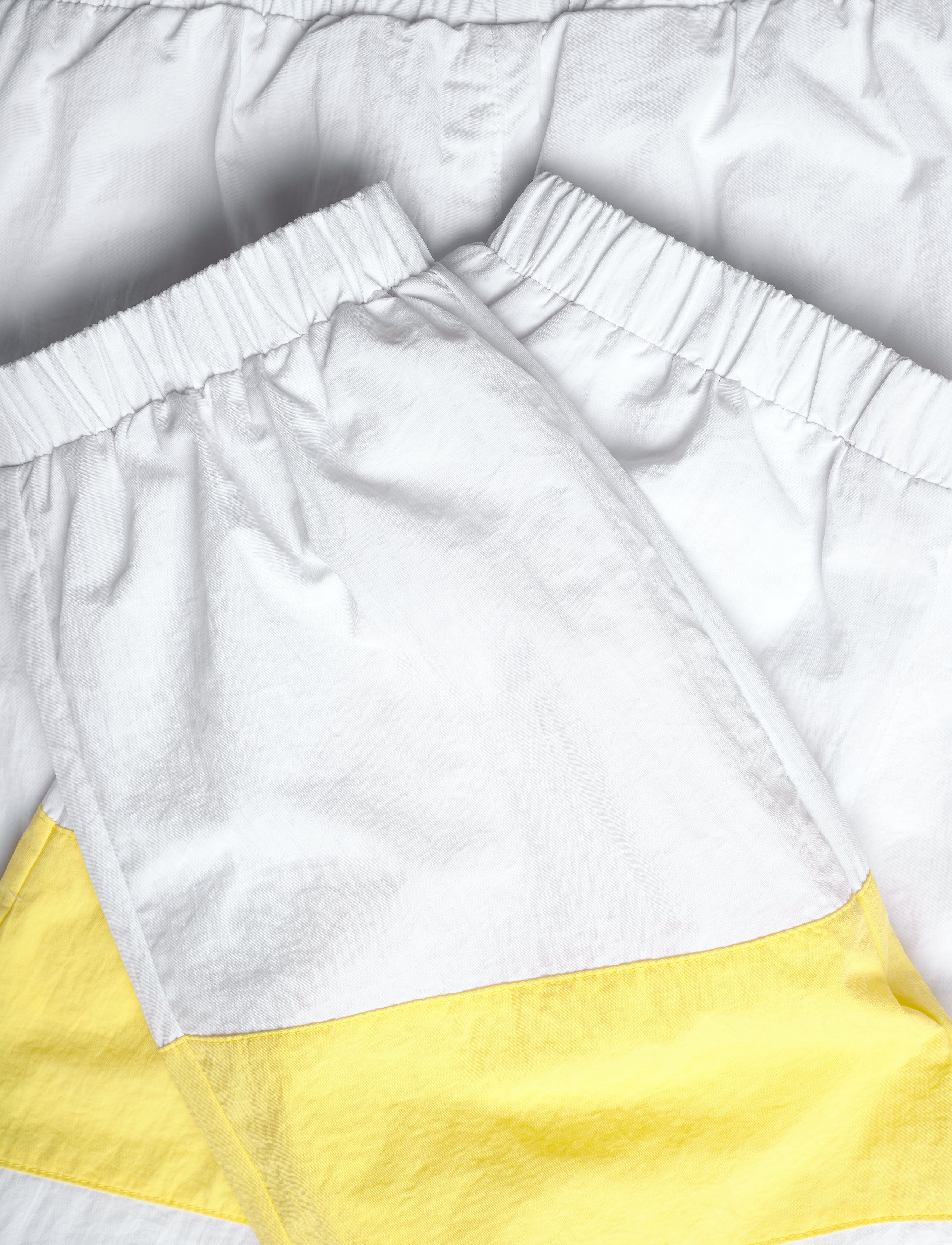 FILA - WOMEN BAKA woven track pant - bright white-limelight - 5
