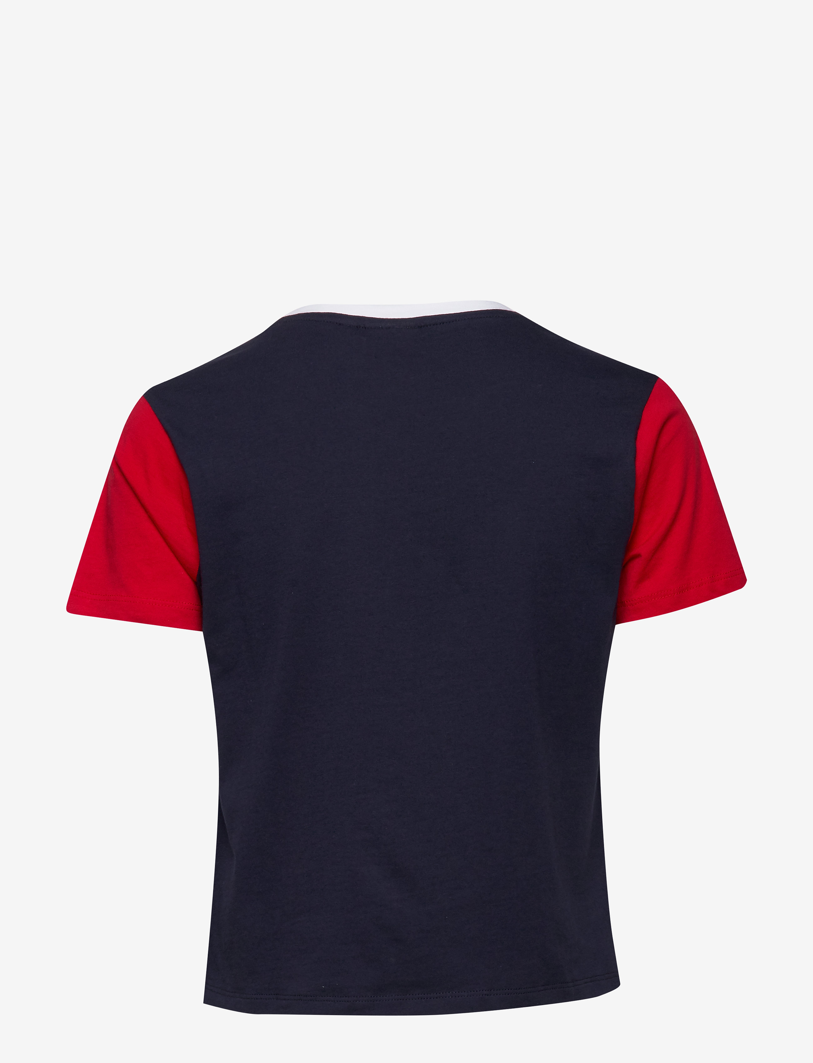 FILA - WOMEN SALOME tee - black iris-true red-bright white - 1