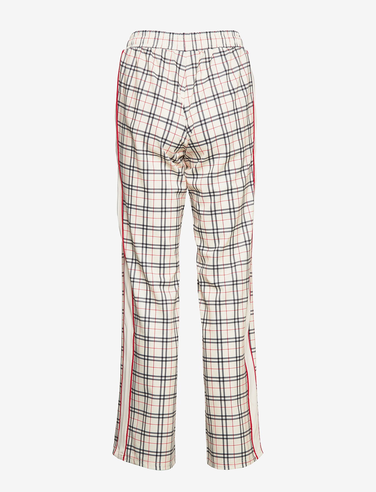 FILA - WOMEN TEVY AOP track pants - eggnog tartan allover - 1