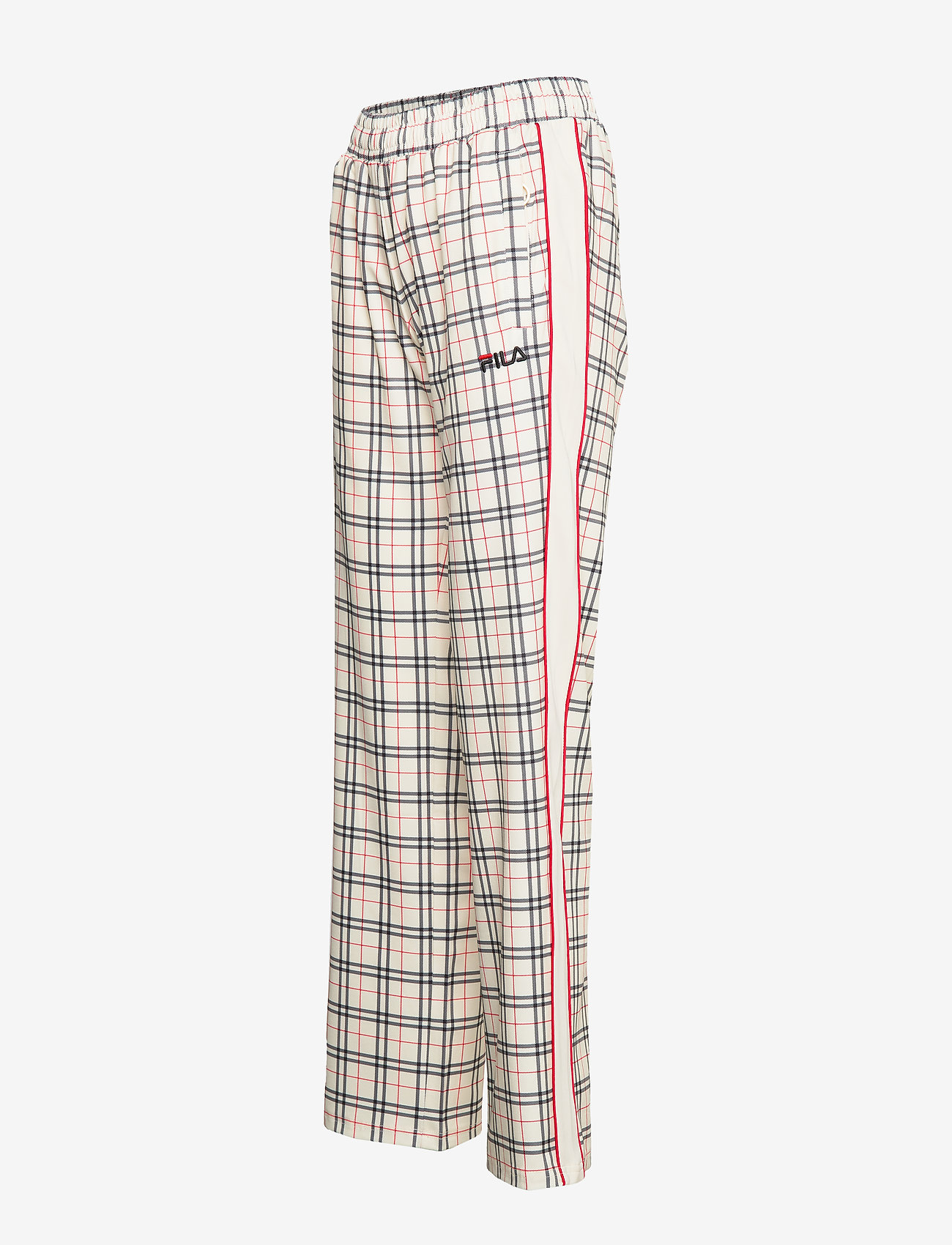 FILA - WOMEN TEVY AOP track pants - eggnog tartan allover - 2