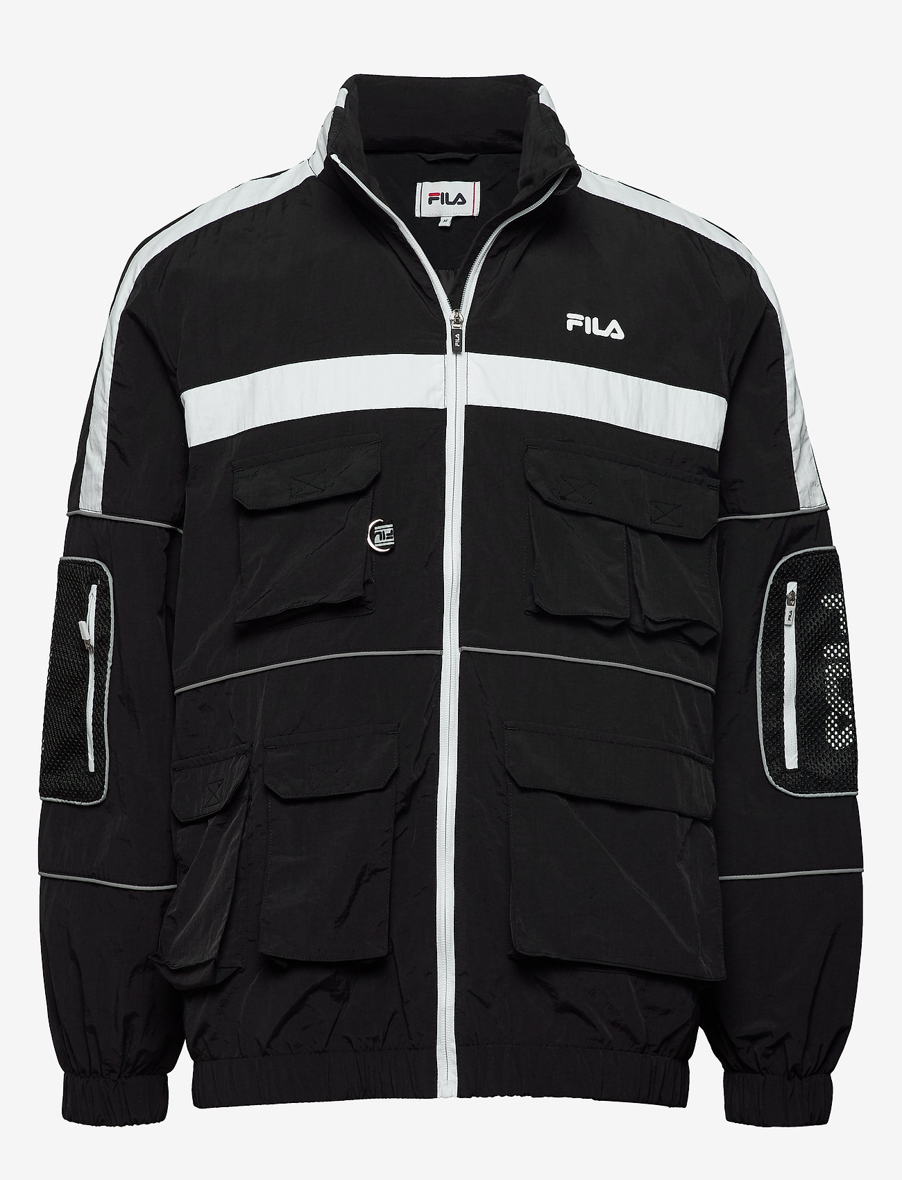 MEN UBA wind jacket - BLACK