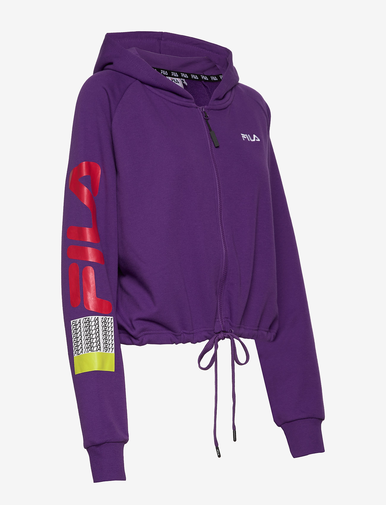 FILA - WOMEN CAILYN zip hoody - tillandsia purple - 2