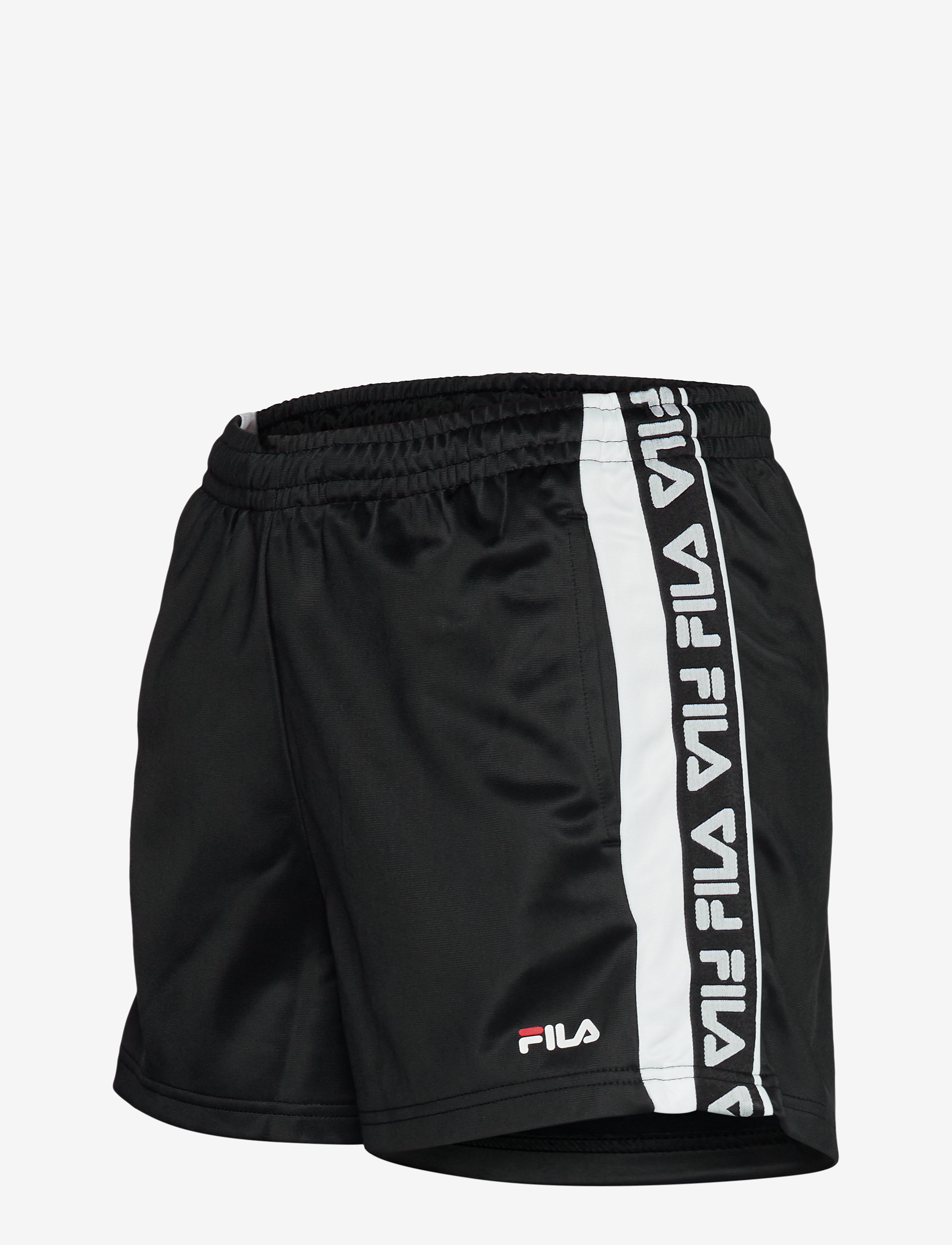 FILA - WOMEN TARIN shorts - high waist - black-bright white - 2