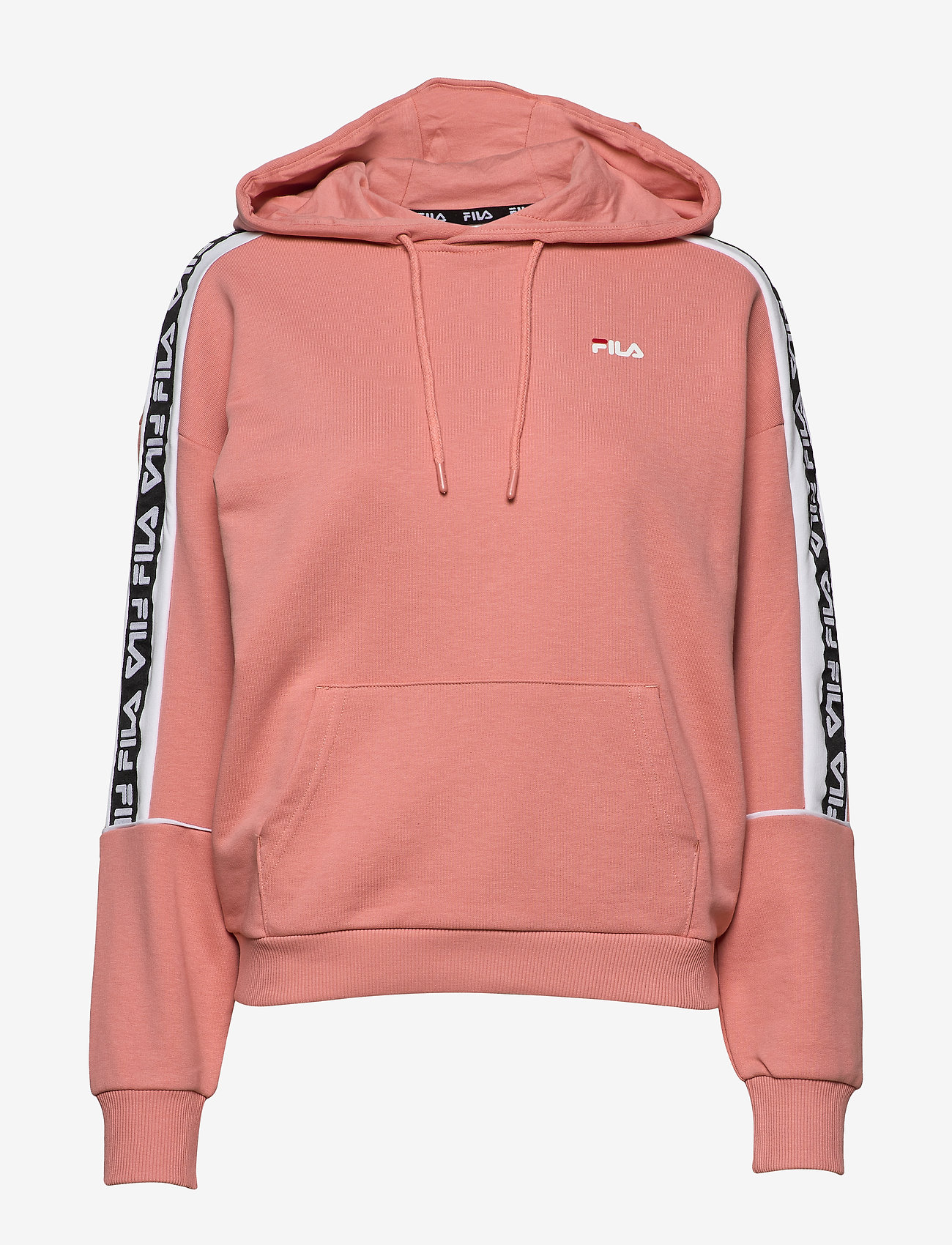 FILA - WOMEN TAVORA hoody - lobster bisque-bright white - 0