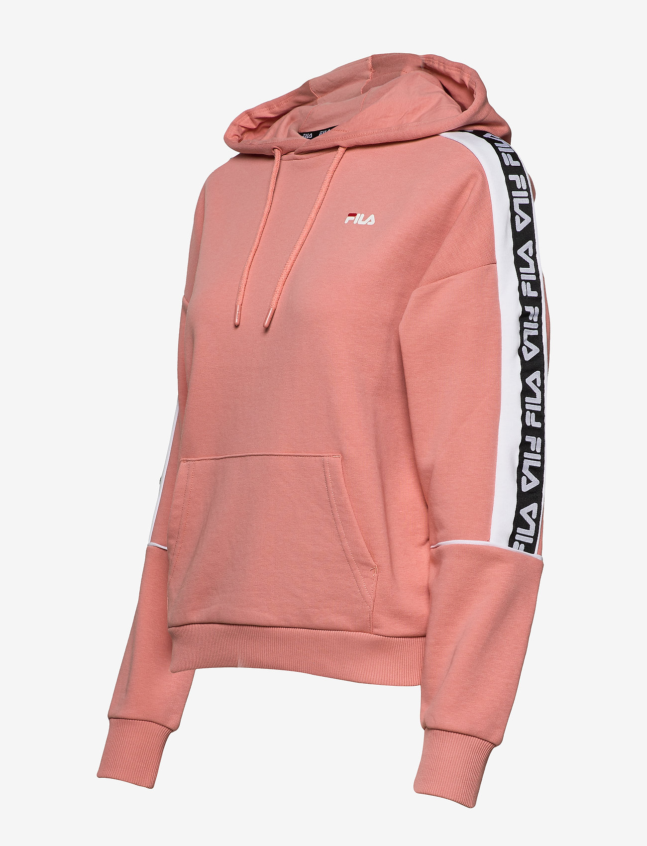 FILA - WOMEN TAVORA hoody - lobster bisque-bright white - 3