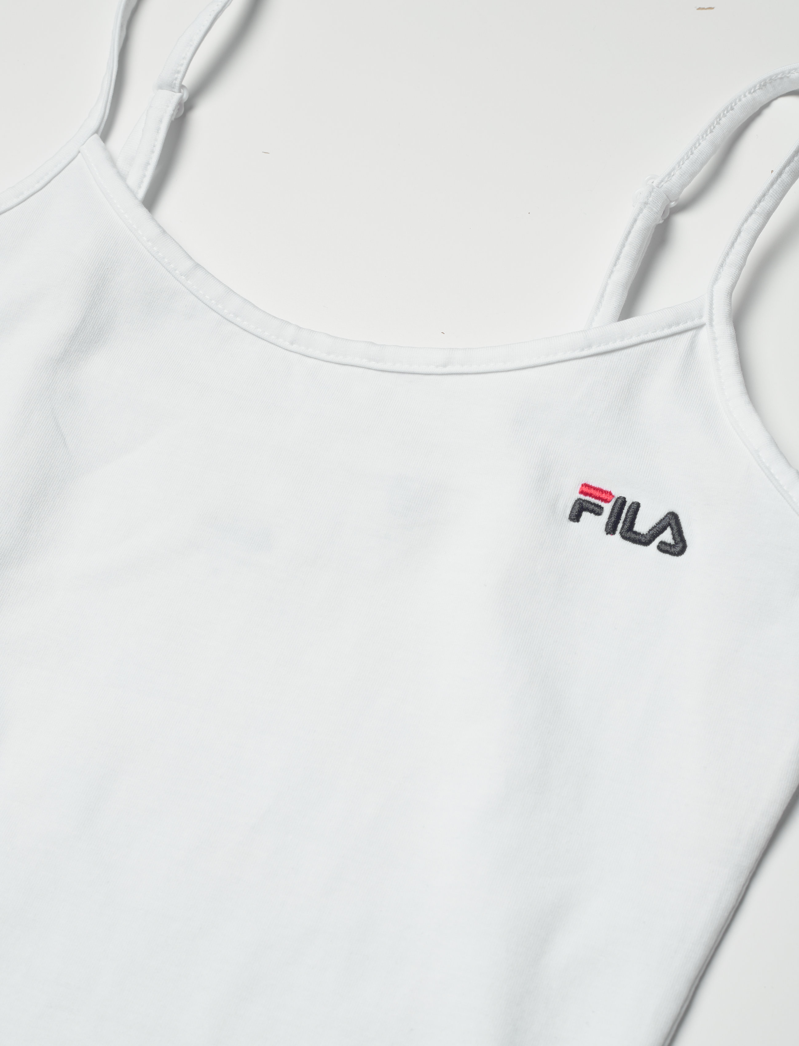 FILA - WOMEN EKIN spaghetti strap top - bright white - 2