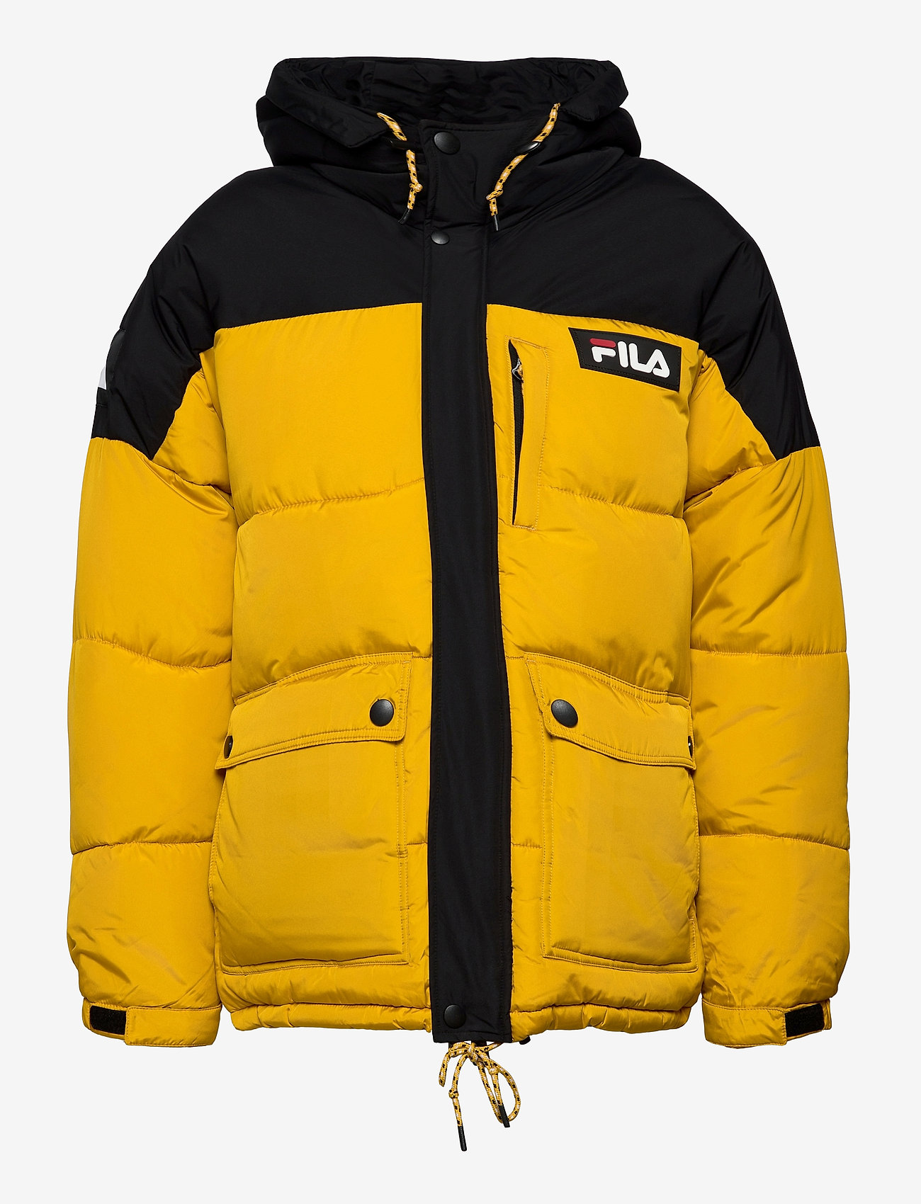FILA - MEN ESCURCIONE puffed jacket - nugget gold-black - 1