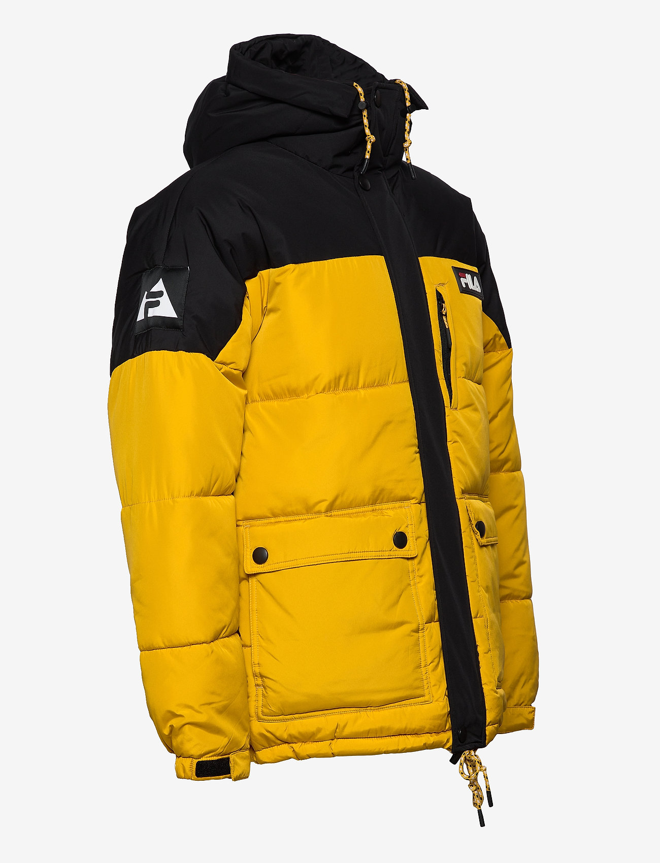 FILA - MEN ESCURCIONE puffed jacket - nugget gold-black - 2