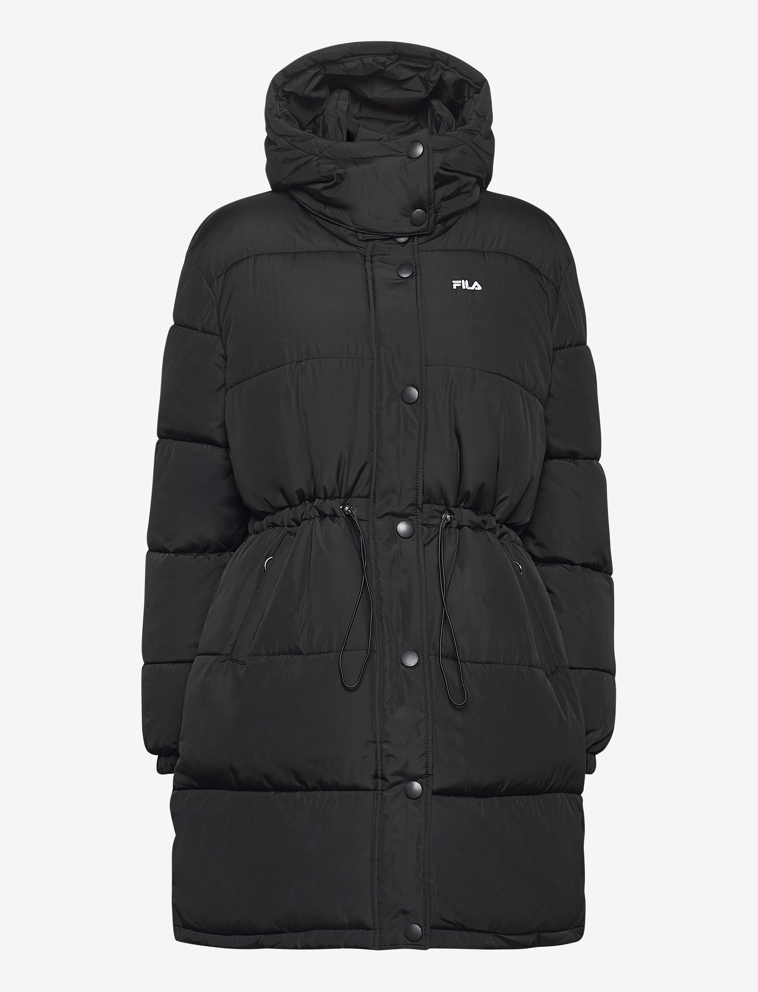 FILA - WOMEN TENDER long puffer jacket - black - 0
