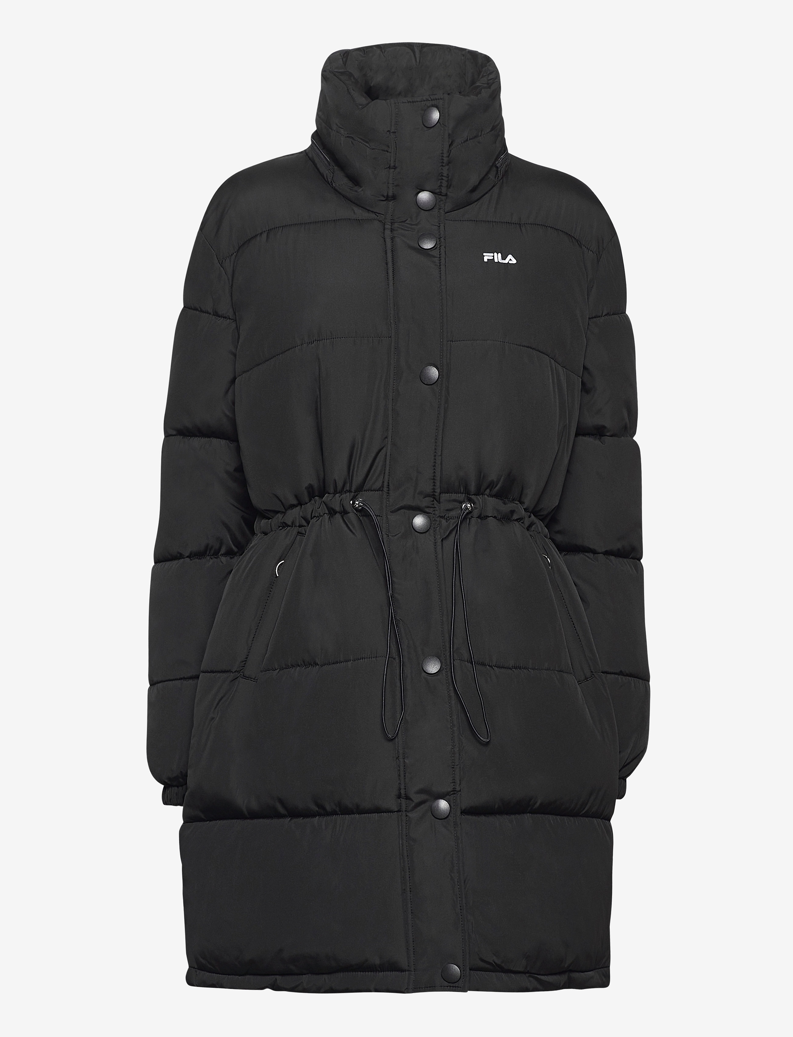 FILA - WOMEN TENDER long puffer jacket - black - 1