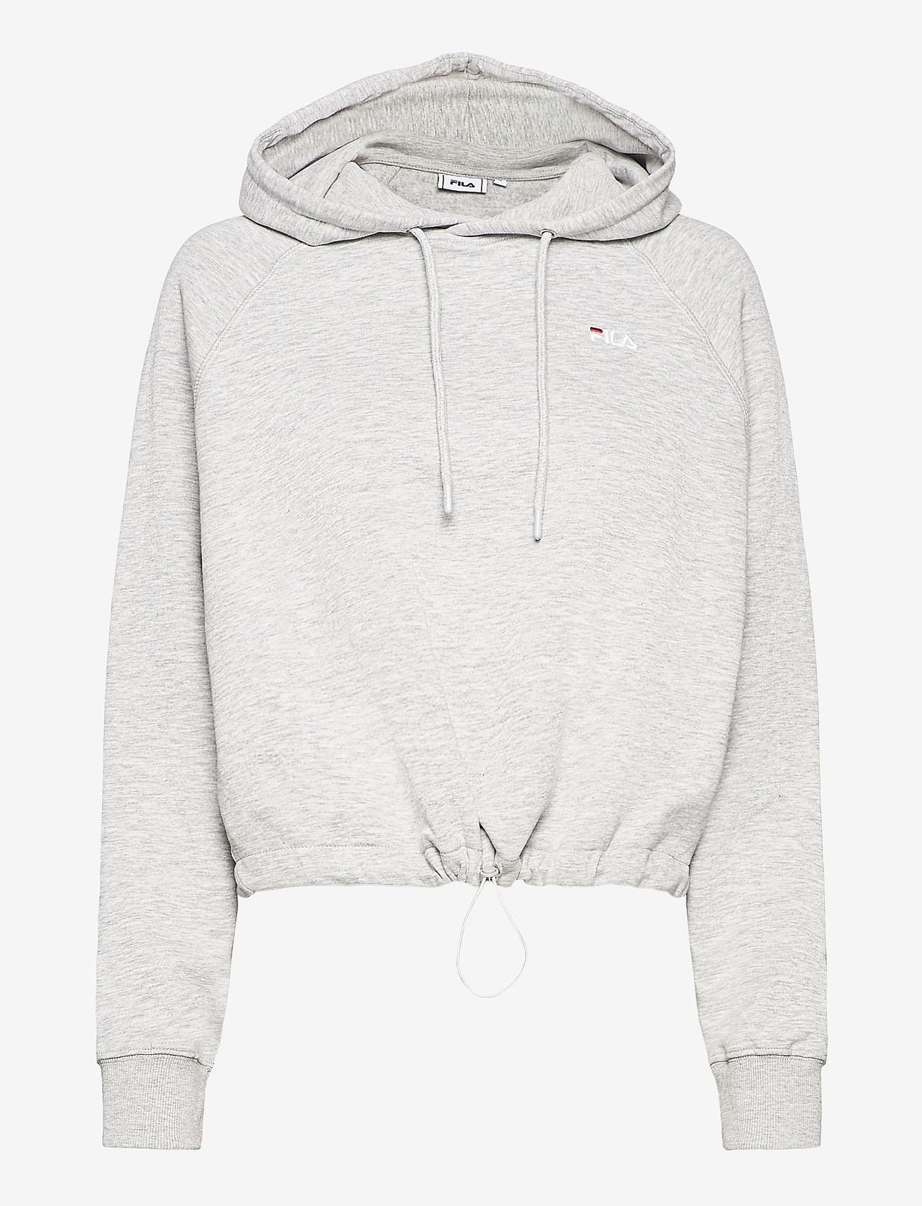 FILA - WOMEN ELAXI cropped hoody - light grey melange bros - 0