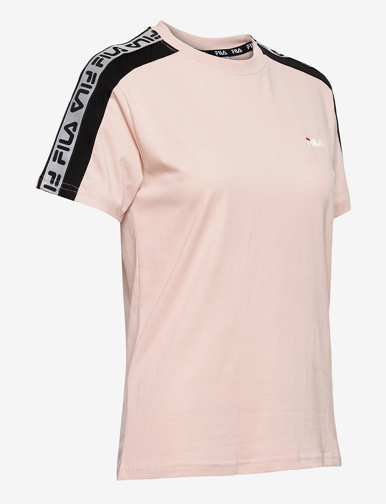 FILA - WOMEN TAMSIN reflective taped tee - sepia rose-black - 2