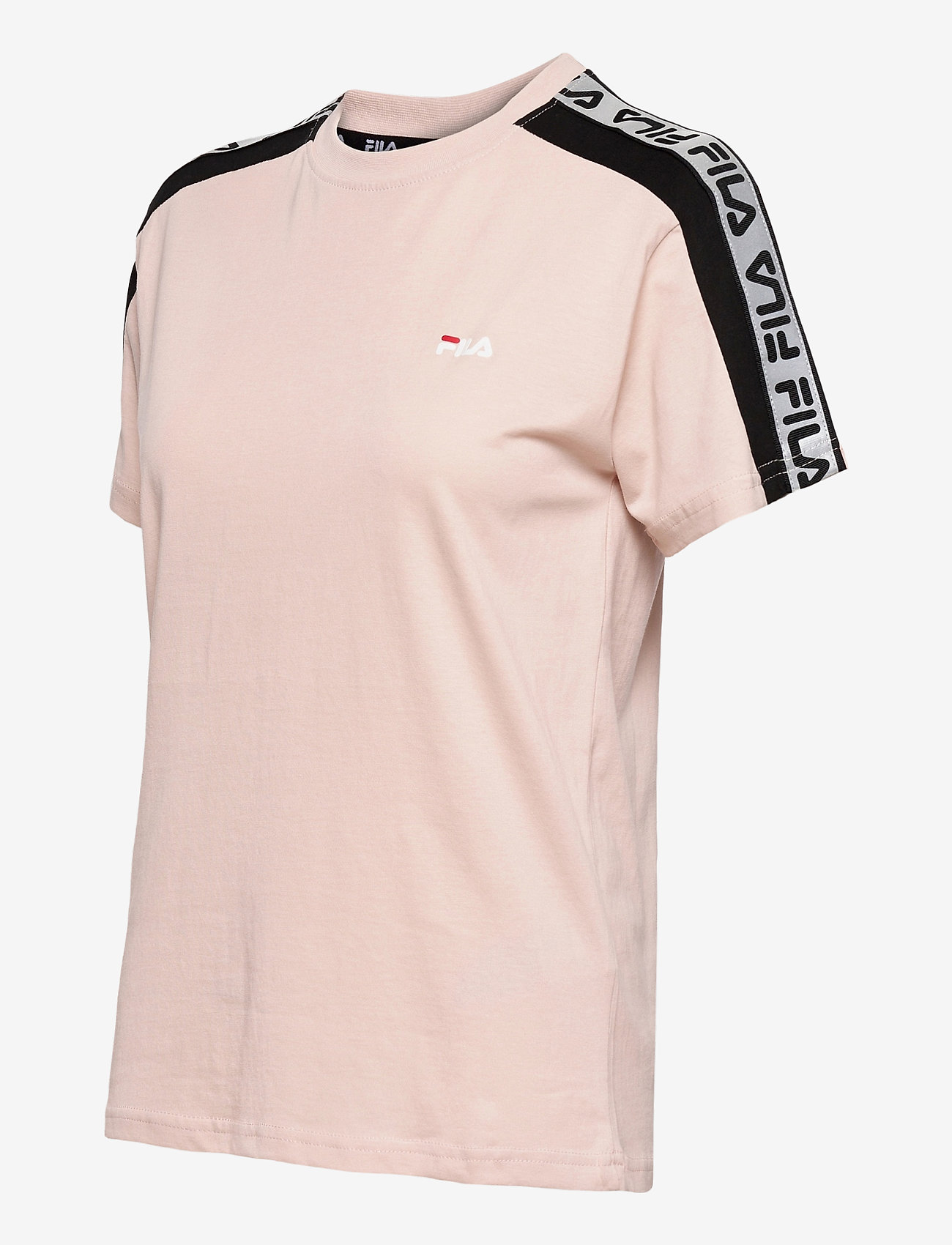 FILA - WOMEN TAMSIN reflective taped tee - sepia rose-black - 3