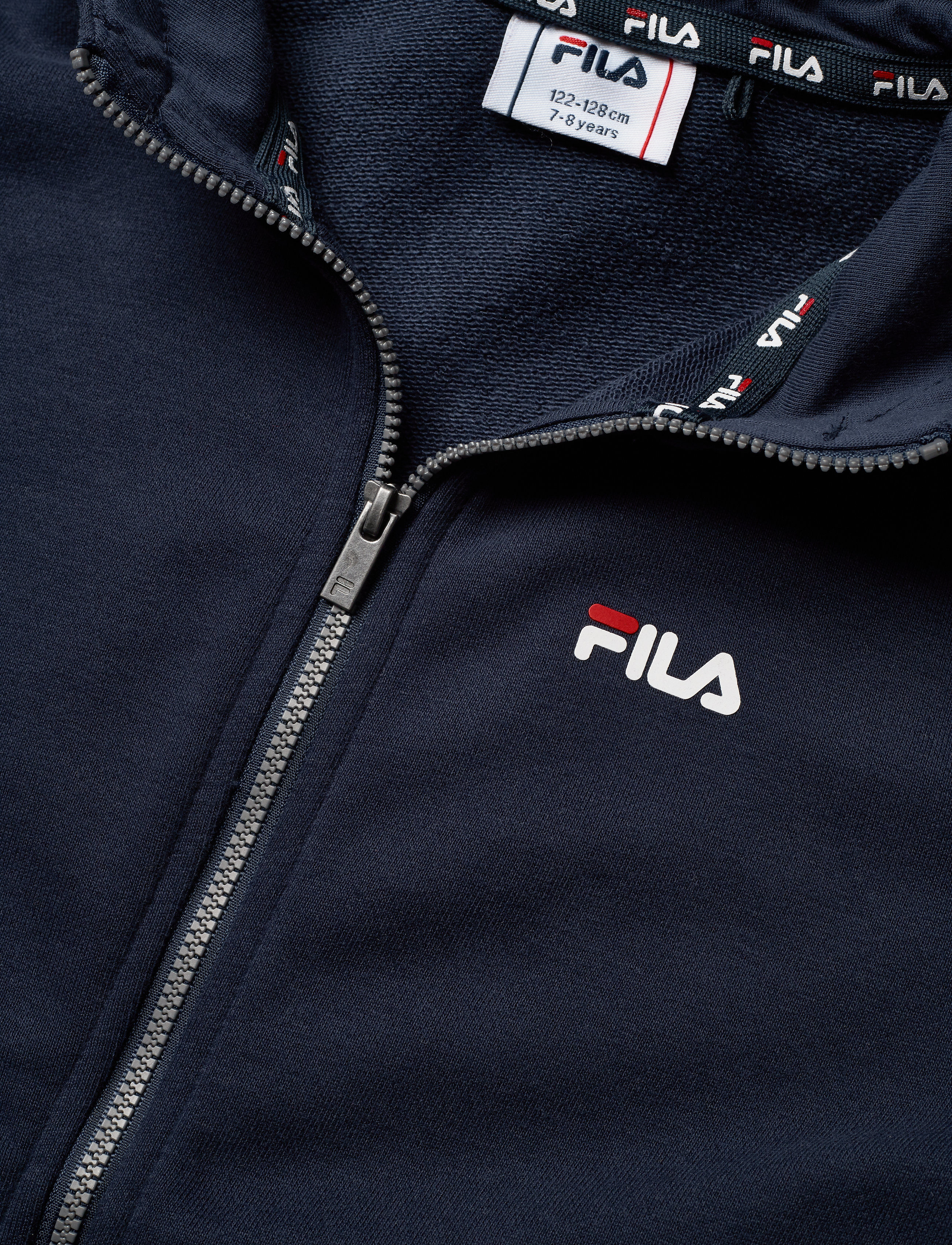 FILA - KIDS ADARA zip jacket - black iris - 2