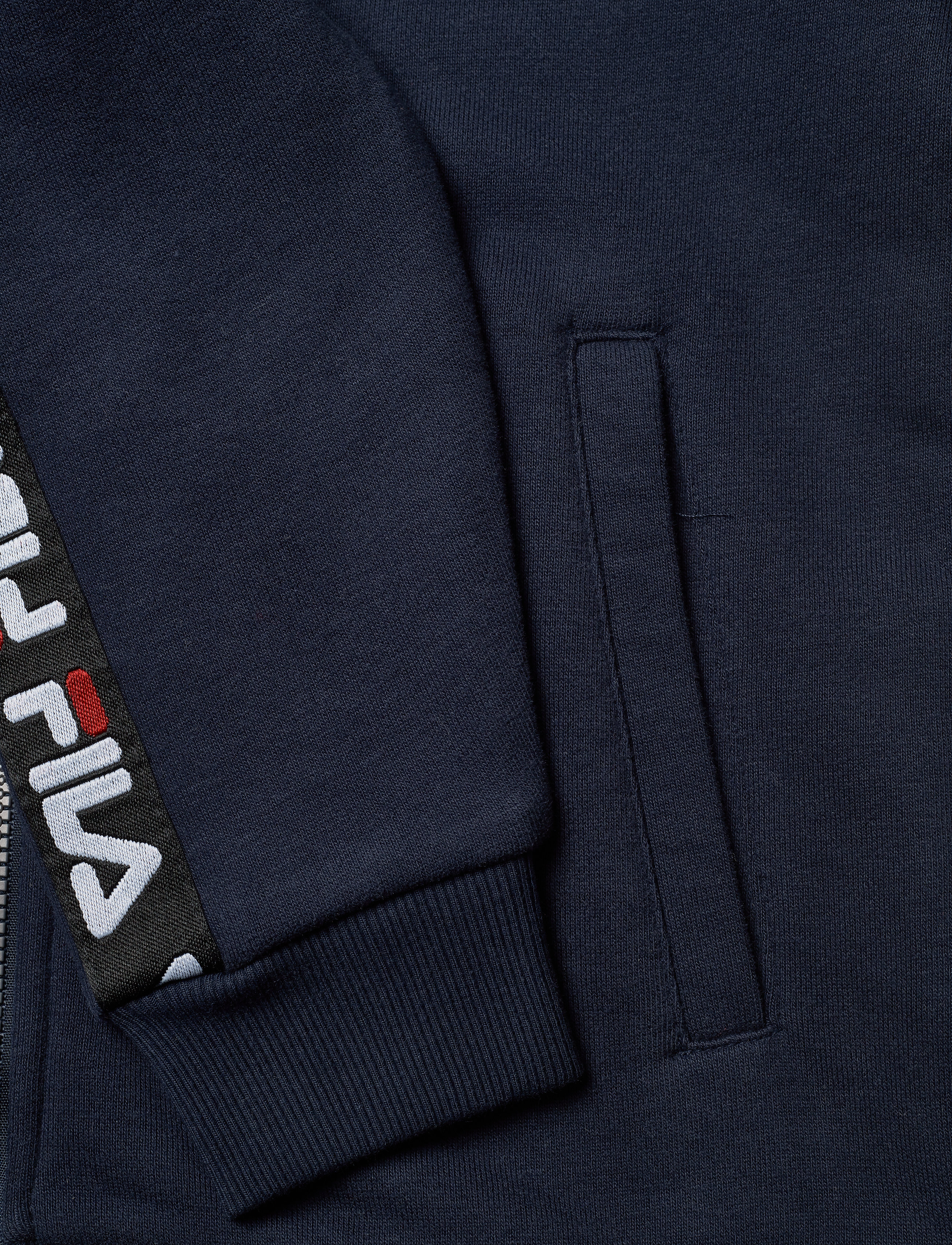 FILA - KIDS ADARA zip jacket - black iris - 3