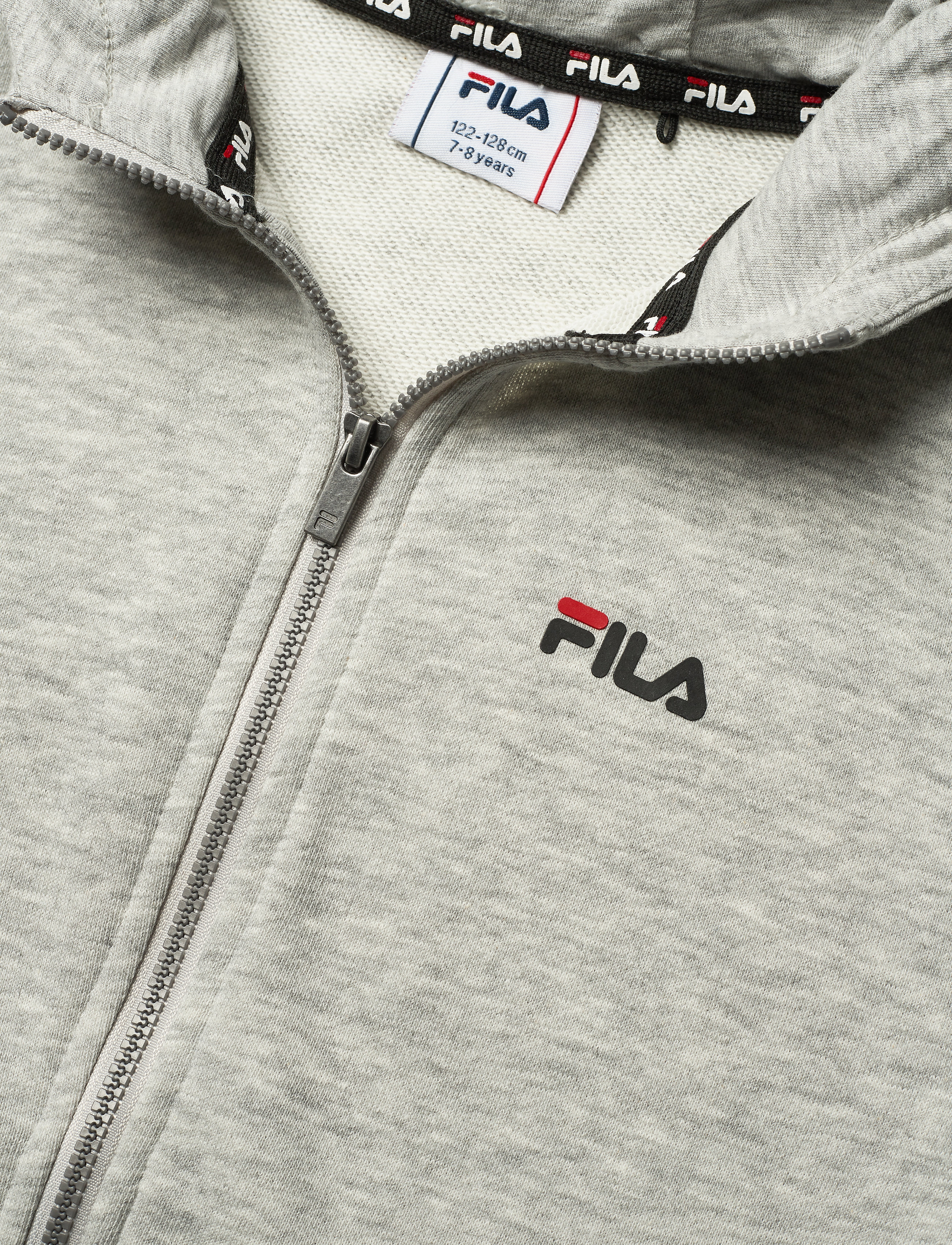 FILA - KIDS ADARA zip jacket - light grey melange bros - 2