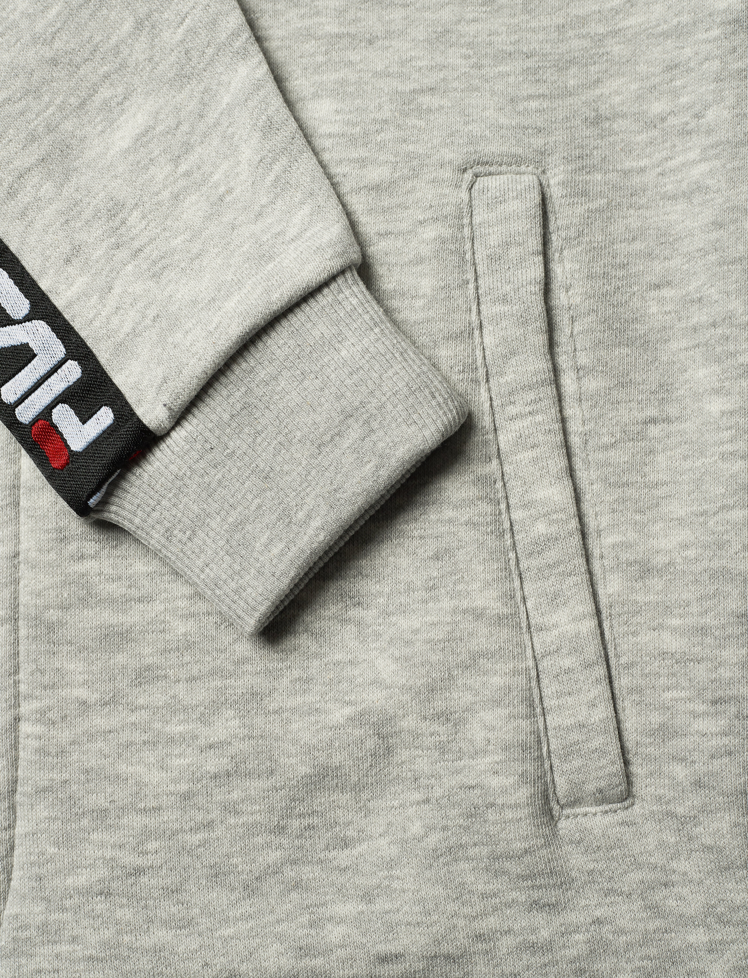 FILA - KIDS ADARA zip jacket - light grey melange bros - 3