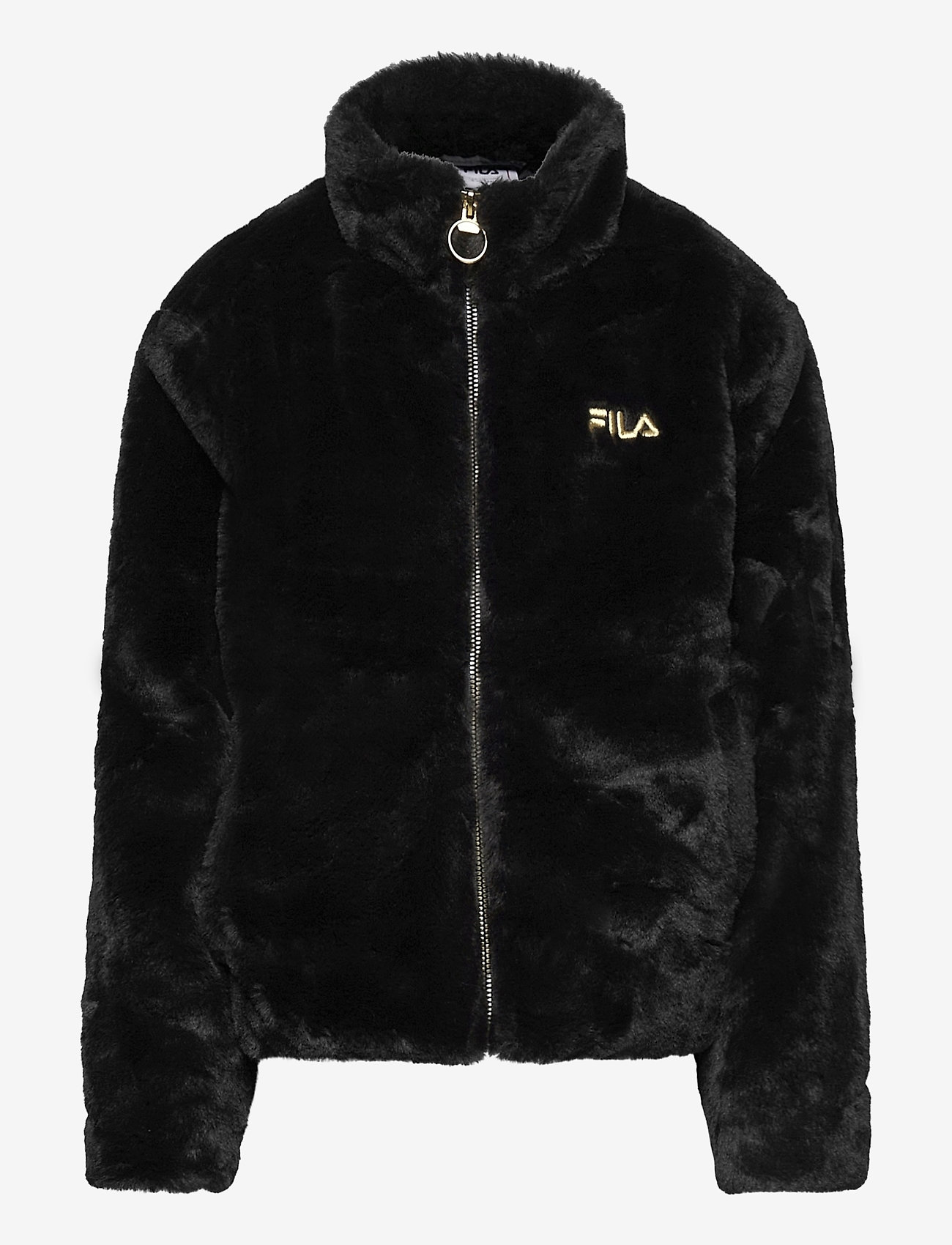 FILA - TEENS ROSIE fake fur jacket - black - 0