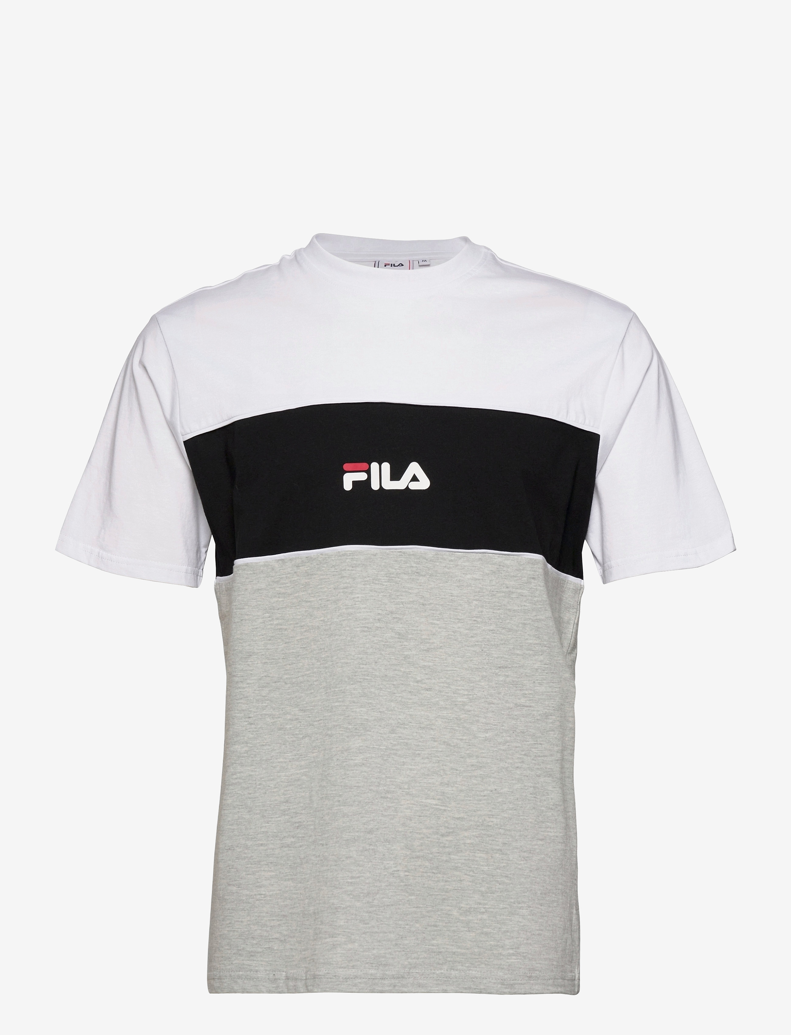LIGHT GREY MELANGE BROS-BRIGHT WHITE-BLACK