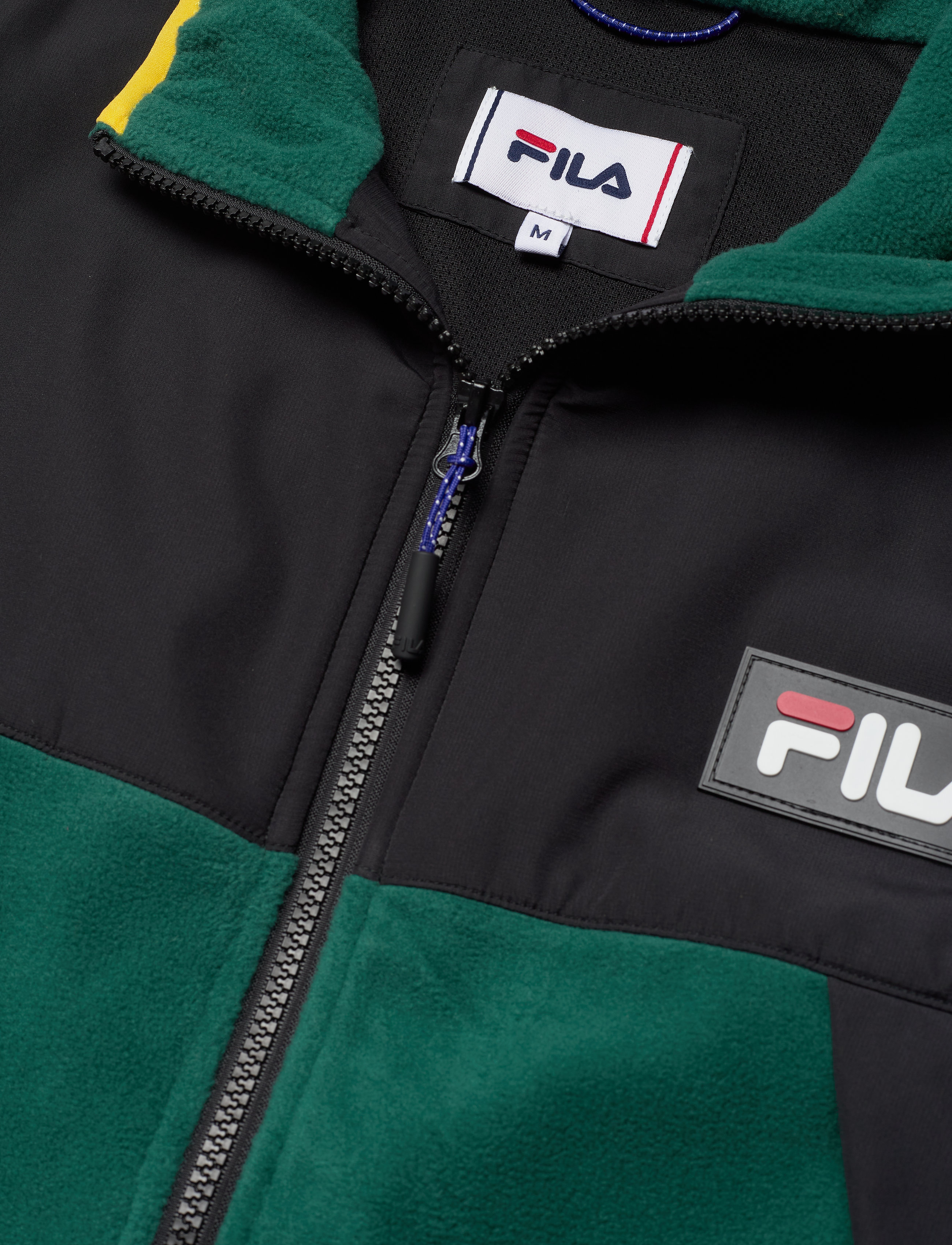 FILA - MEN CIAR fleece vest - storm-black - 2
