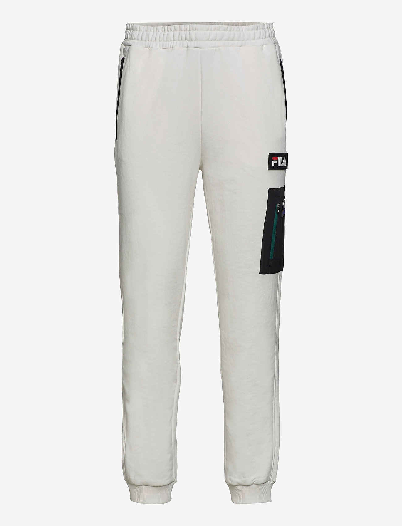 FILA - MEN CLEM sweat pants - blanc de blanc-black - 0