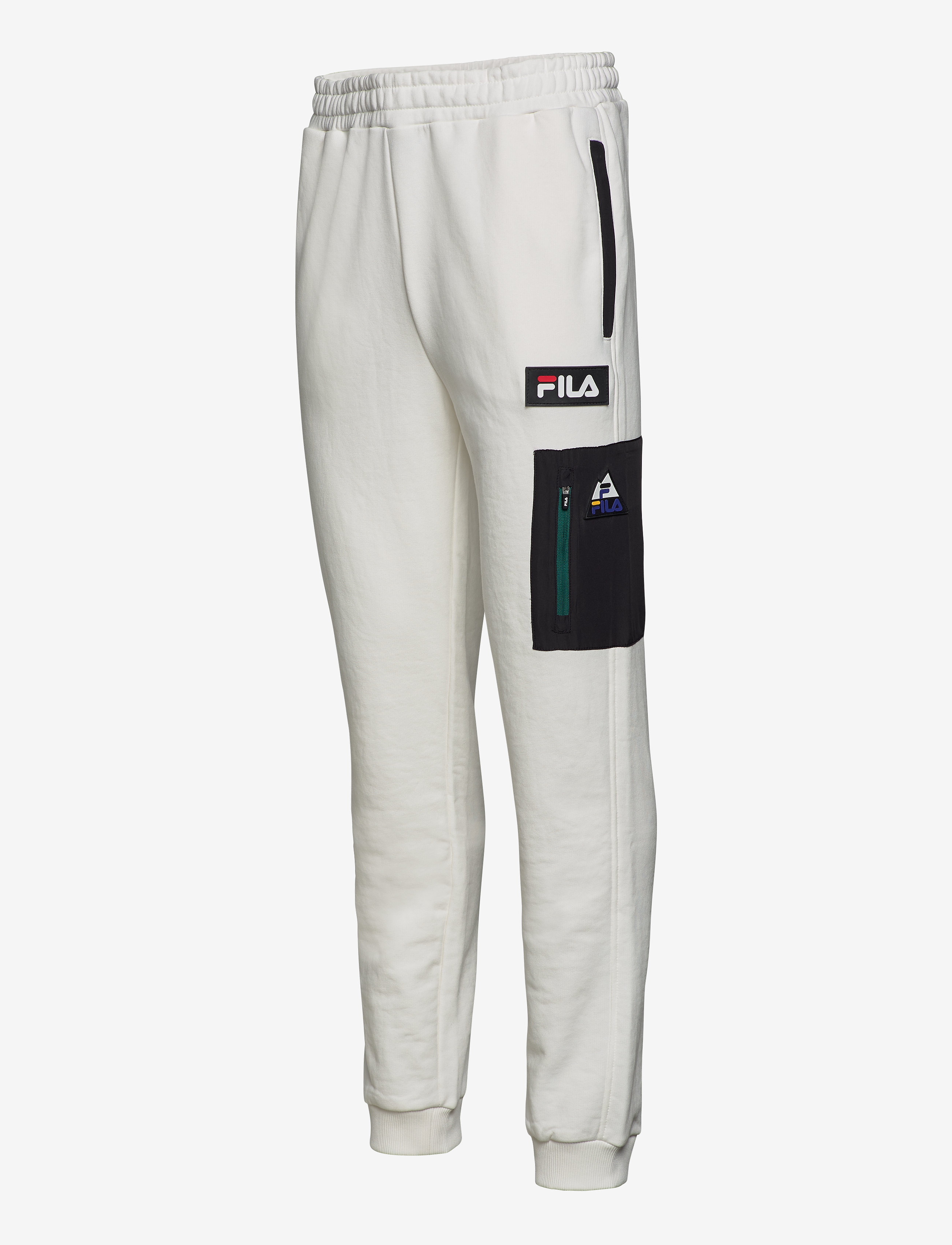 FILA - MEN CLEM sweat pants - blanc de blanc-black - 2