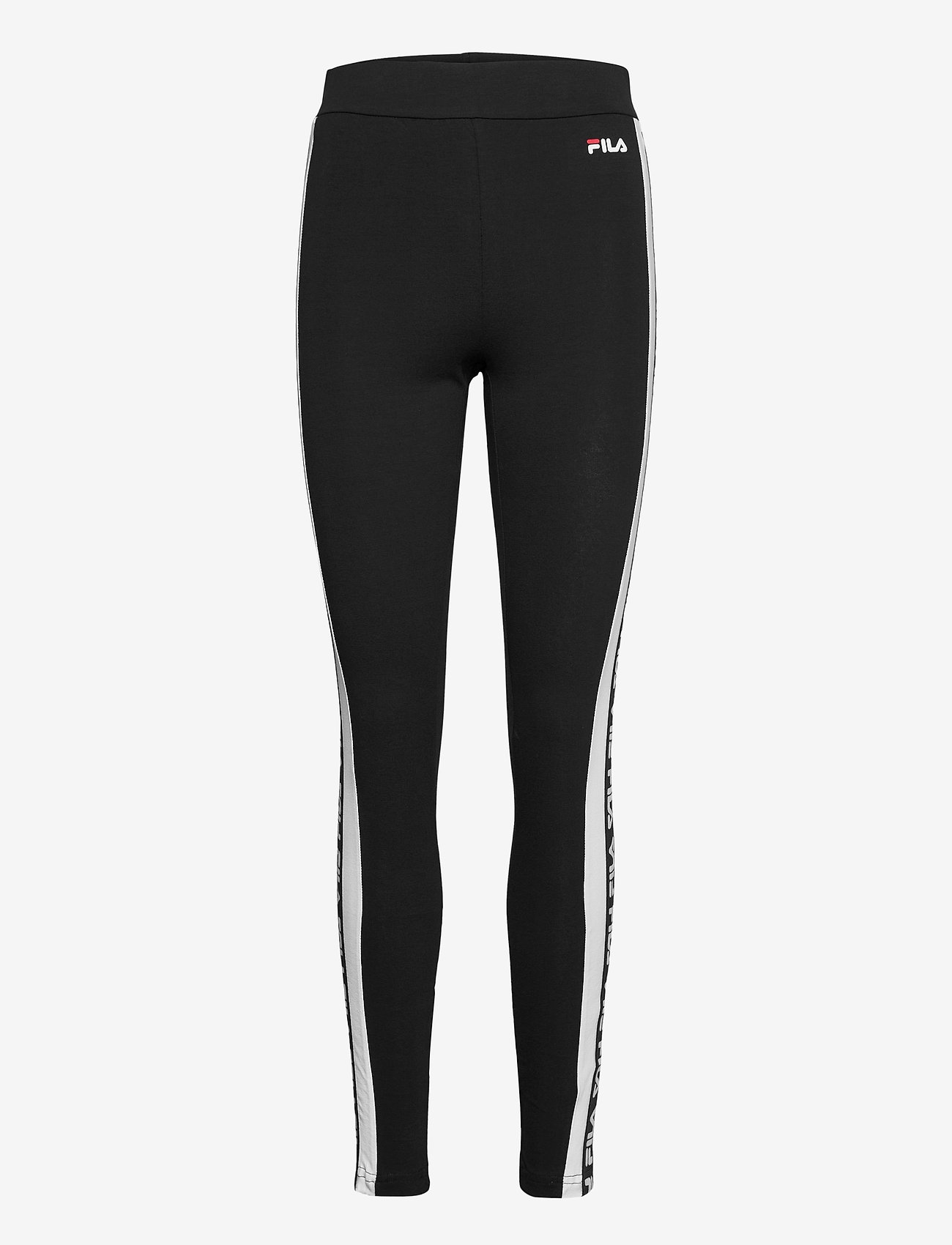 FILA - WOMEN TASYA leggings - black-bright white - 0