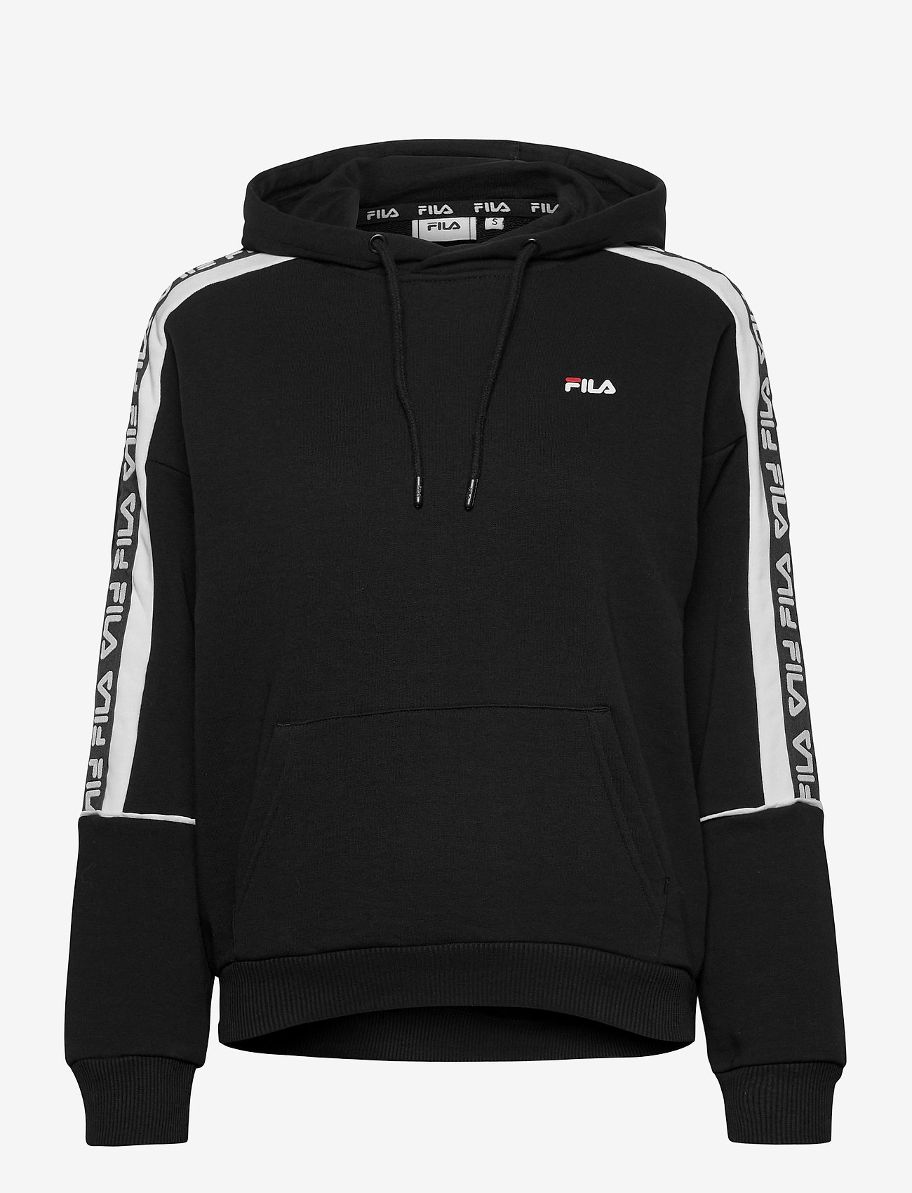 FILA - WOMEN TAVORA hoody - black-bright white - 0