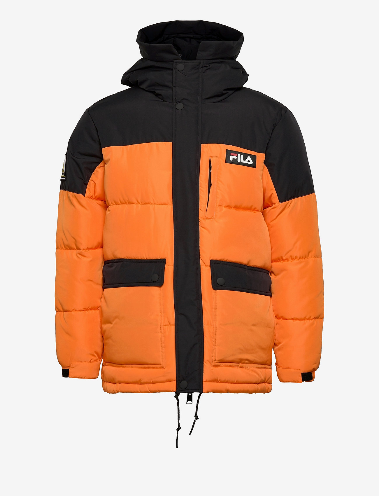 Geestelijk Klokje betreden FILA Yves Puff Jacket (Russet Orange-black), (124.95 €) | Large selection  of outlet-styles | Booztlet.com