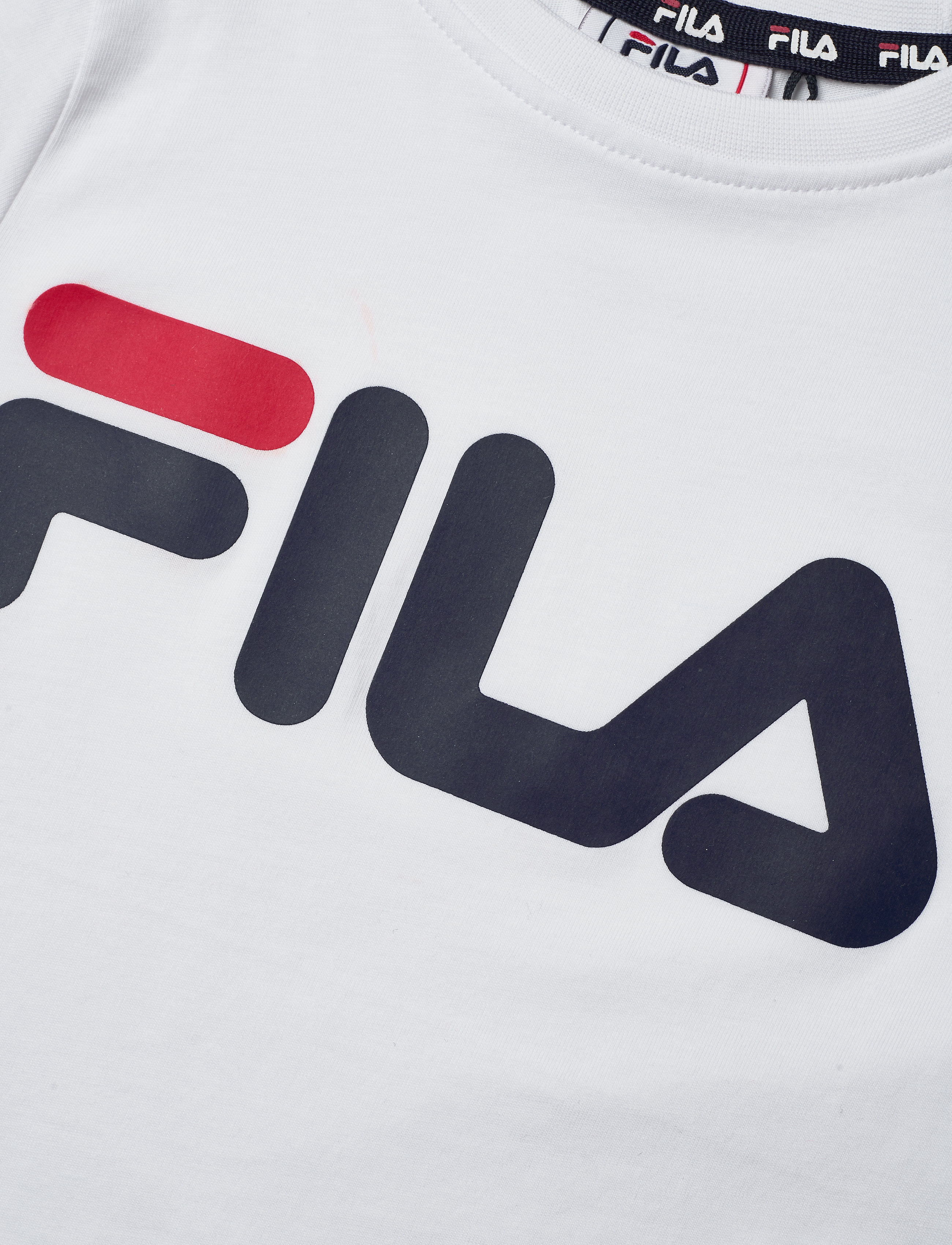 FILA - LEA logo tee - bright white - 2