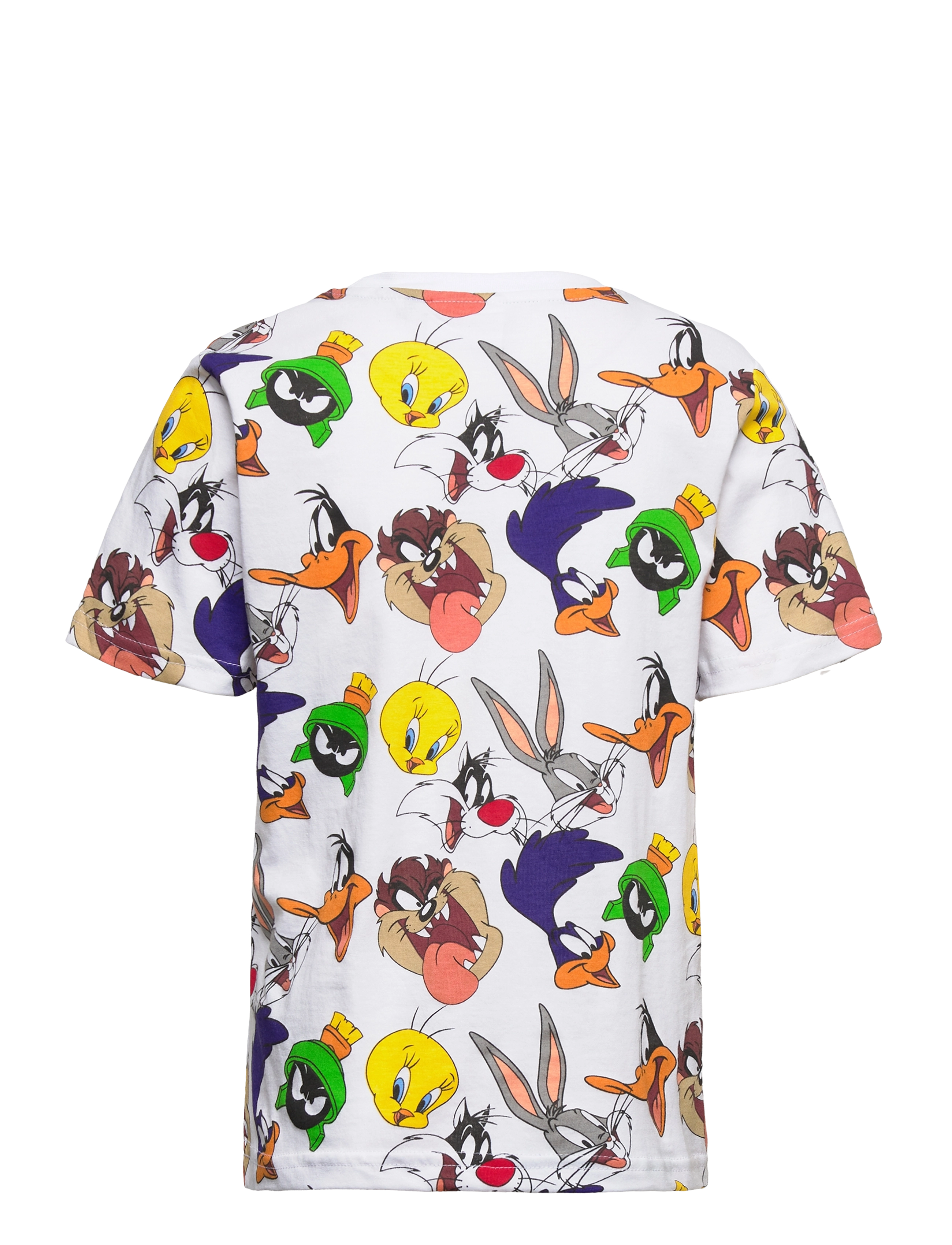 FILA - LAUSNITZ AOP tee - bright white wb family aop - 1