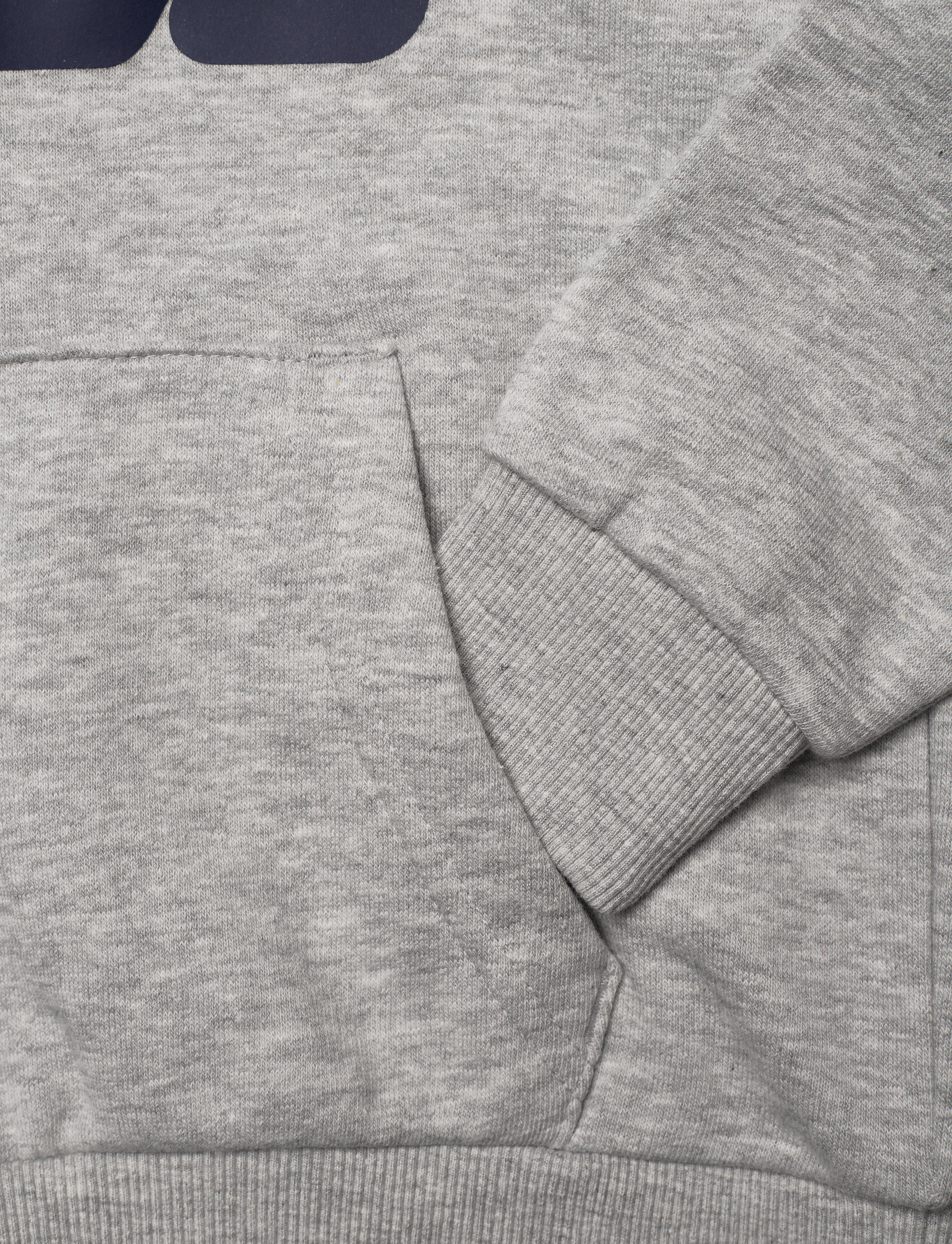 FILA - SVINDAL classic logo hoody - light grey melange - 3