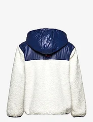 FILA - BORDEAUX sherpa jacket - fleece jacket - egret-medieval blue - 1