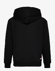 FILA - BAJONE classic logo hoody - džemperiai su gobtuvu - black - 1