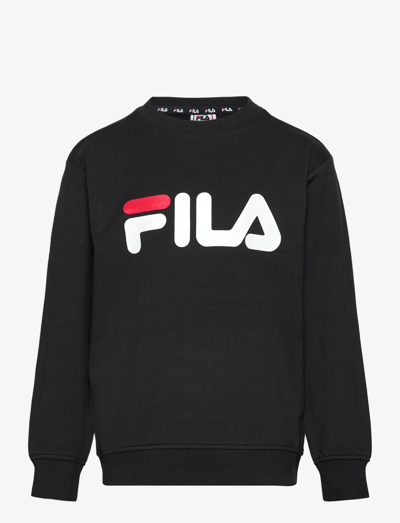 FILA - BABINA GREDA classic logo crew sweat - sweatshirts - black - 0