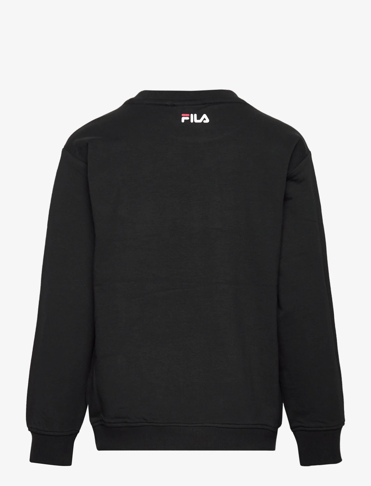 FILA - BABINA GREDA classic logo crew sweat - sweaters - black - 1