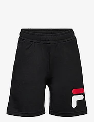 FILA - BAJAWA classic logo shorts - treniņtērpa šorti - black - 0