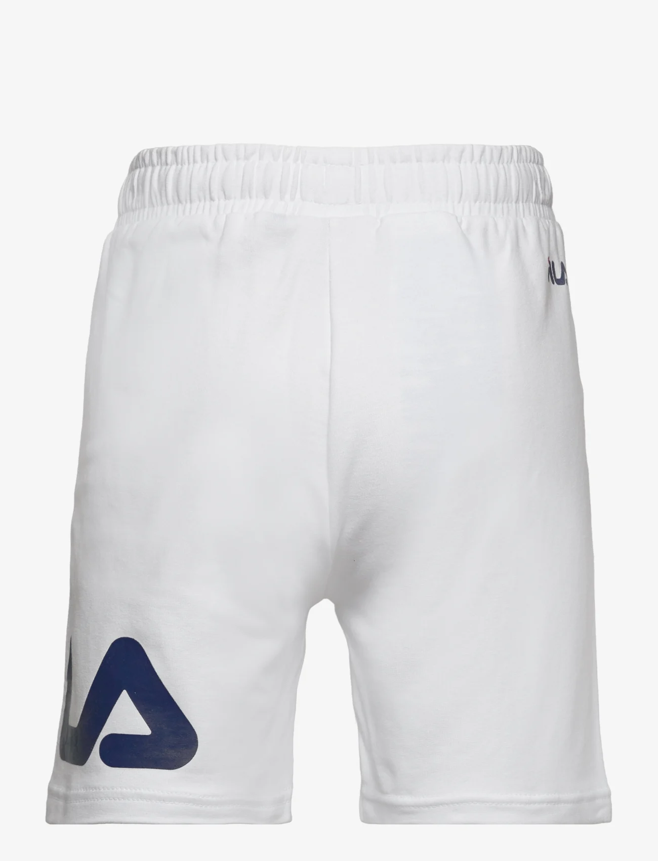 FILA - BAJAWA classic logo shorts - sweat shorts - bright white - 1