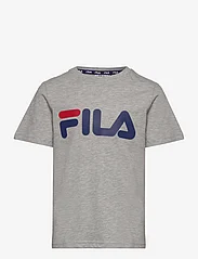 FILA - BAIA MARE classic logo tee - marškinėliai trumpomis rankovėmis - light grey melange - 0