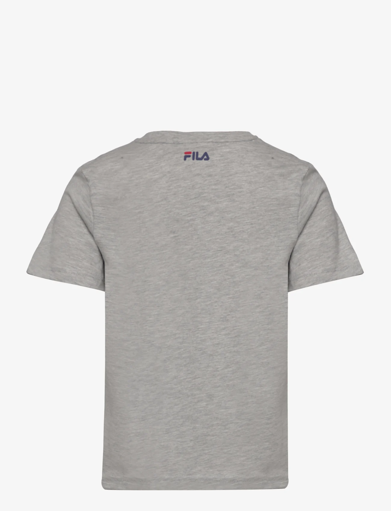 FILA - BAIA MARE classic logo tee - lühikeste varrukatega t-särgid - light grey melange - 1