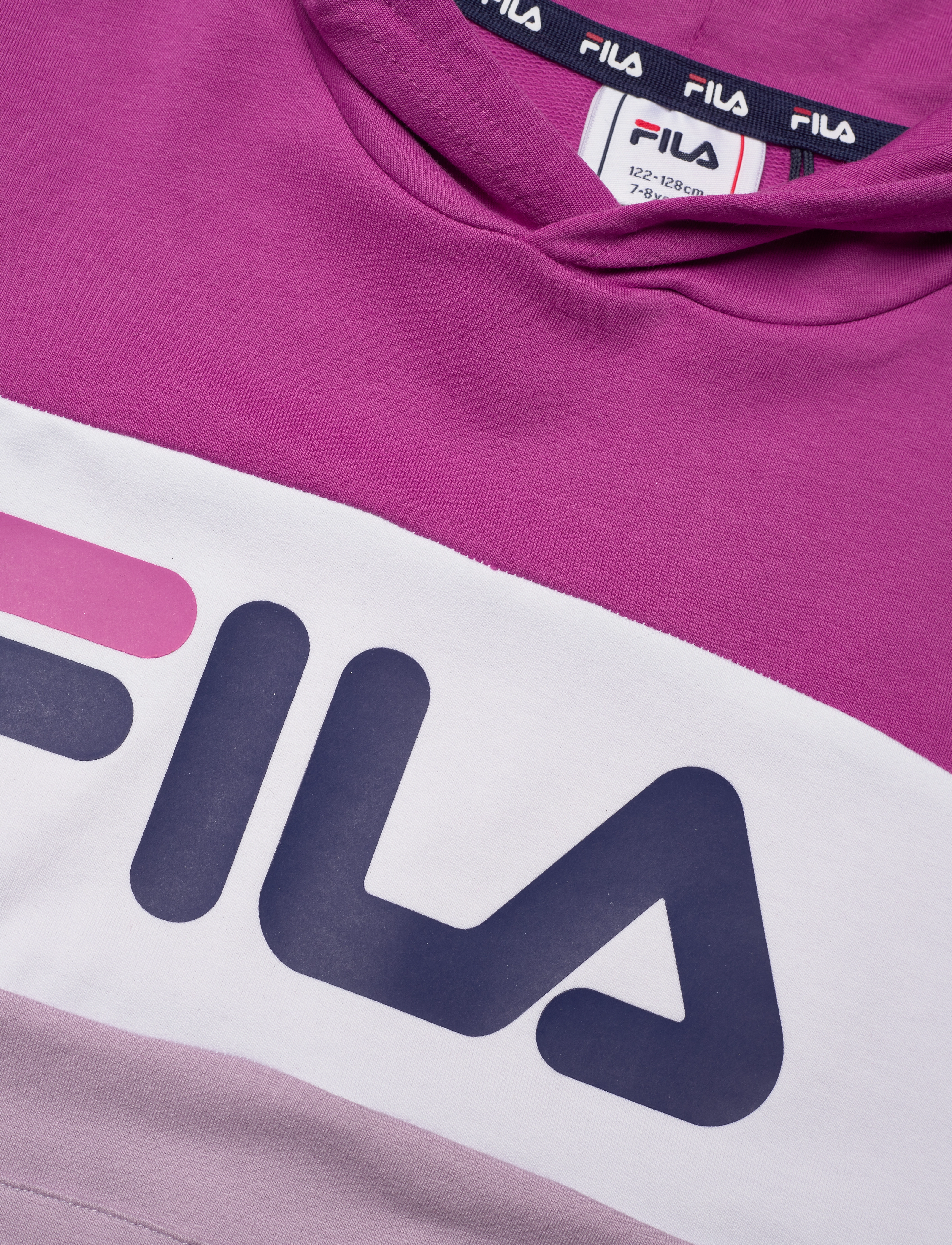 FILA - BAGANA blocked hoody - fair orchid-purple orchid-bright white - 2