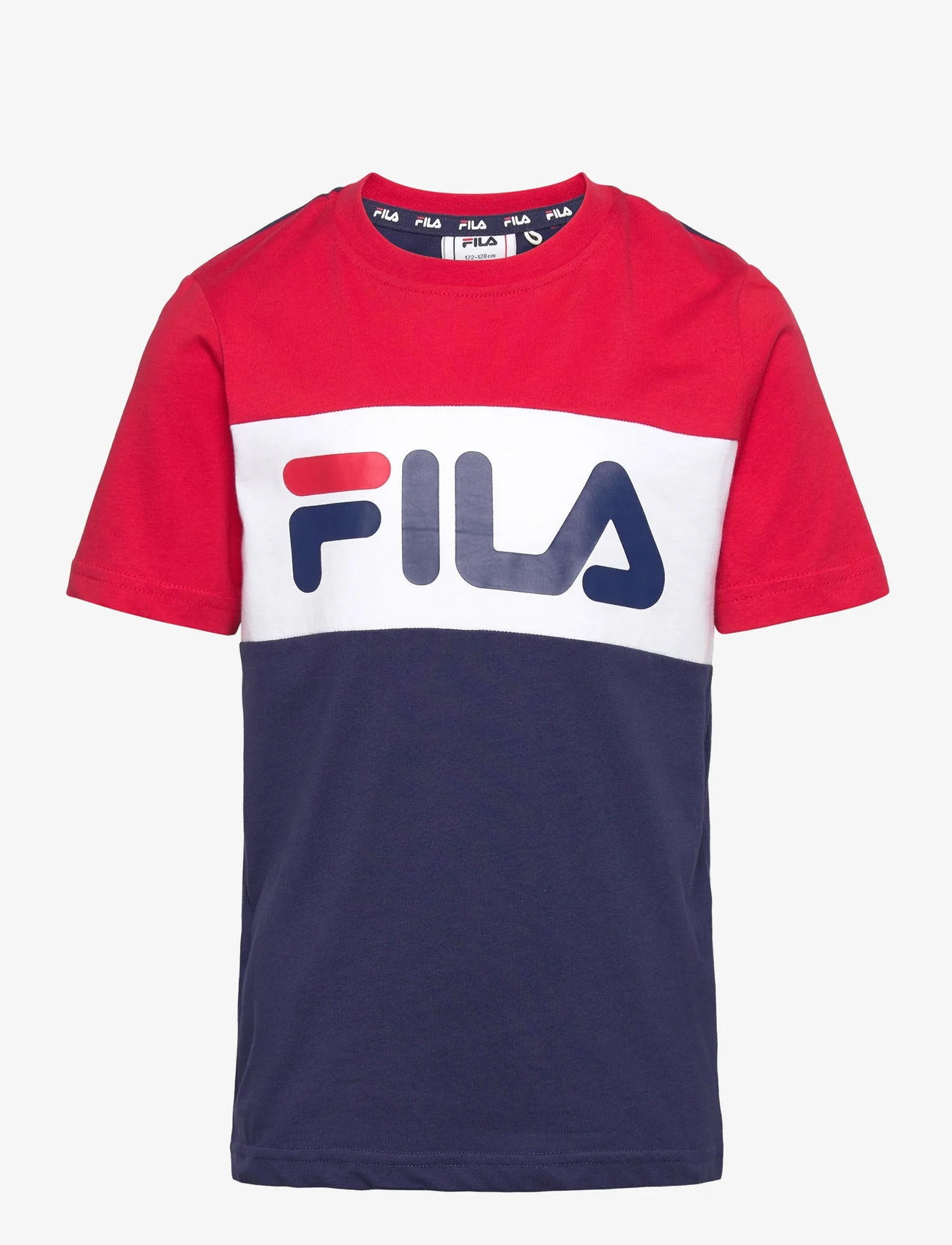 FILA - BALIMO - marškinėliai trumpomis rankovėmis - medieval blue-true red-bright white - 0